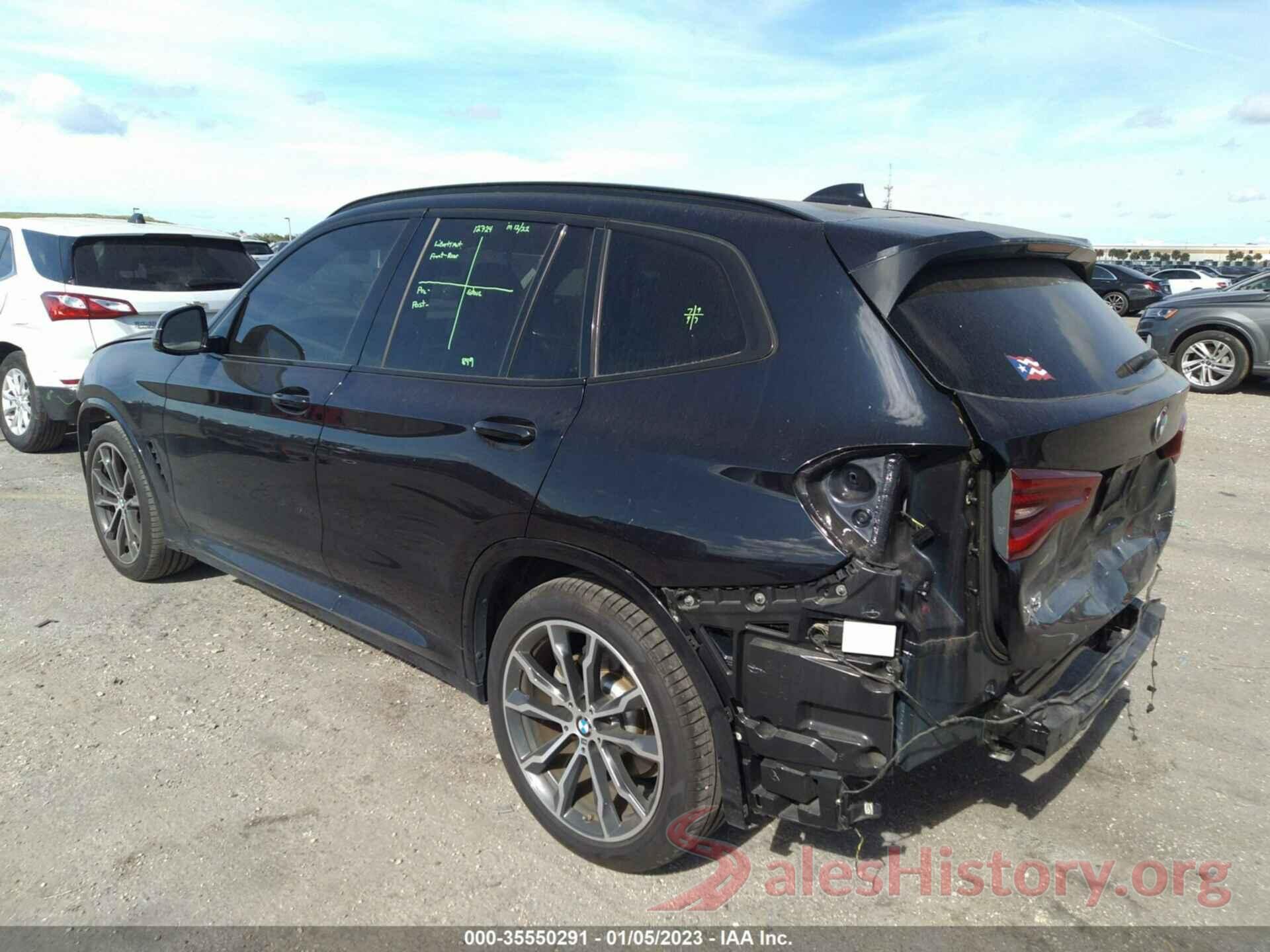 5UXTR7C50KLF27381 2019 BMW X3