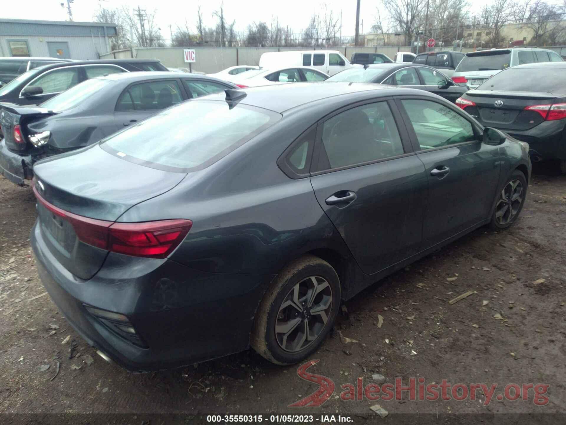 3KPF24AD8KE012341 2019 KIA FORTE