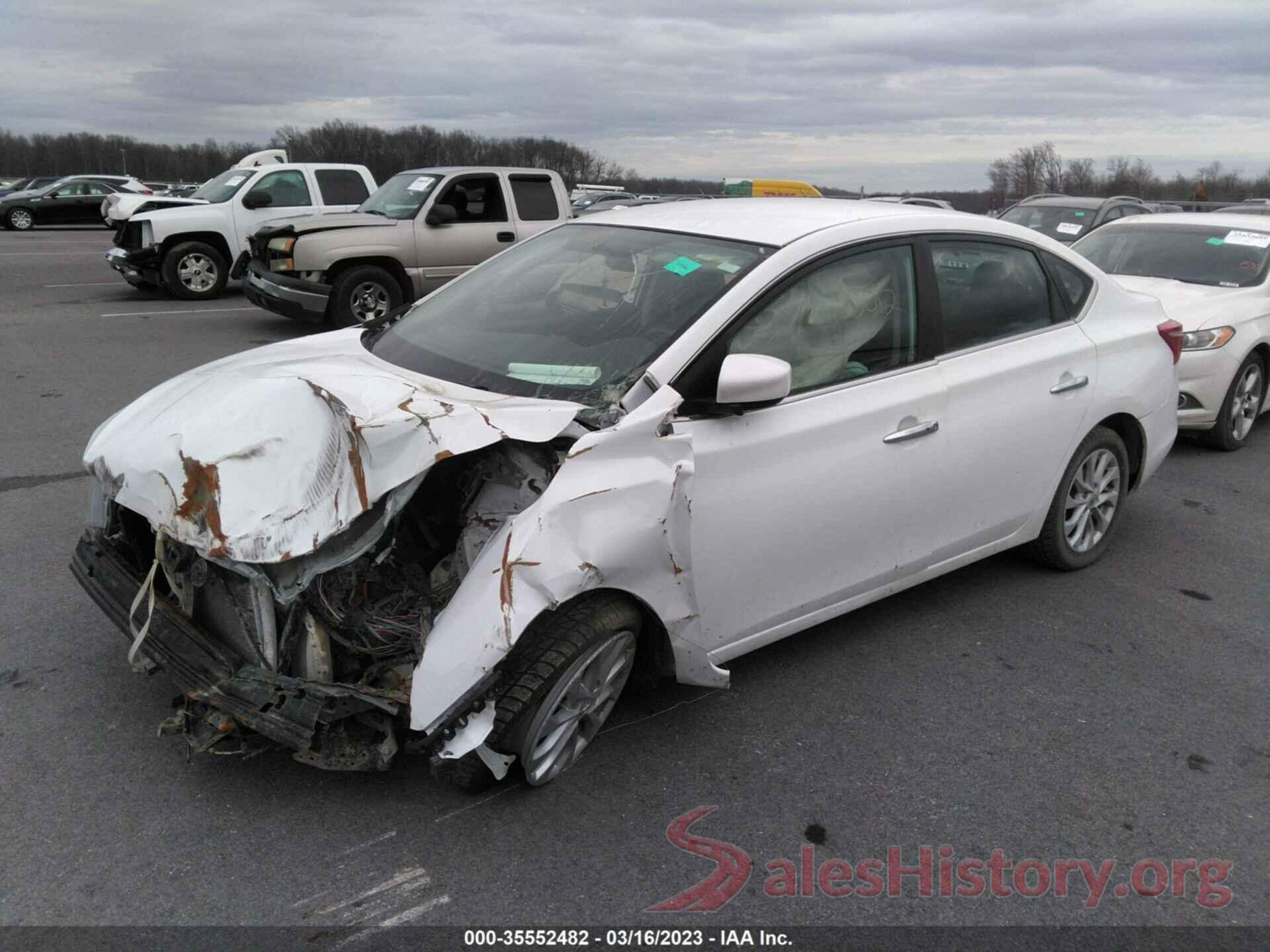 3N1AB7AP7KY307034 2019 NISSAN SENTRA