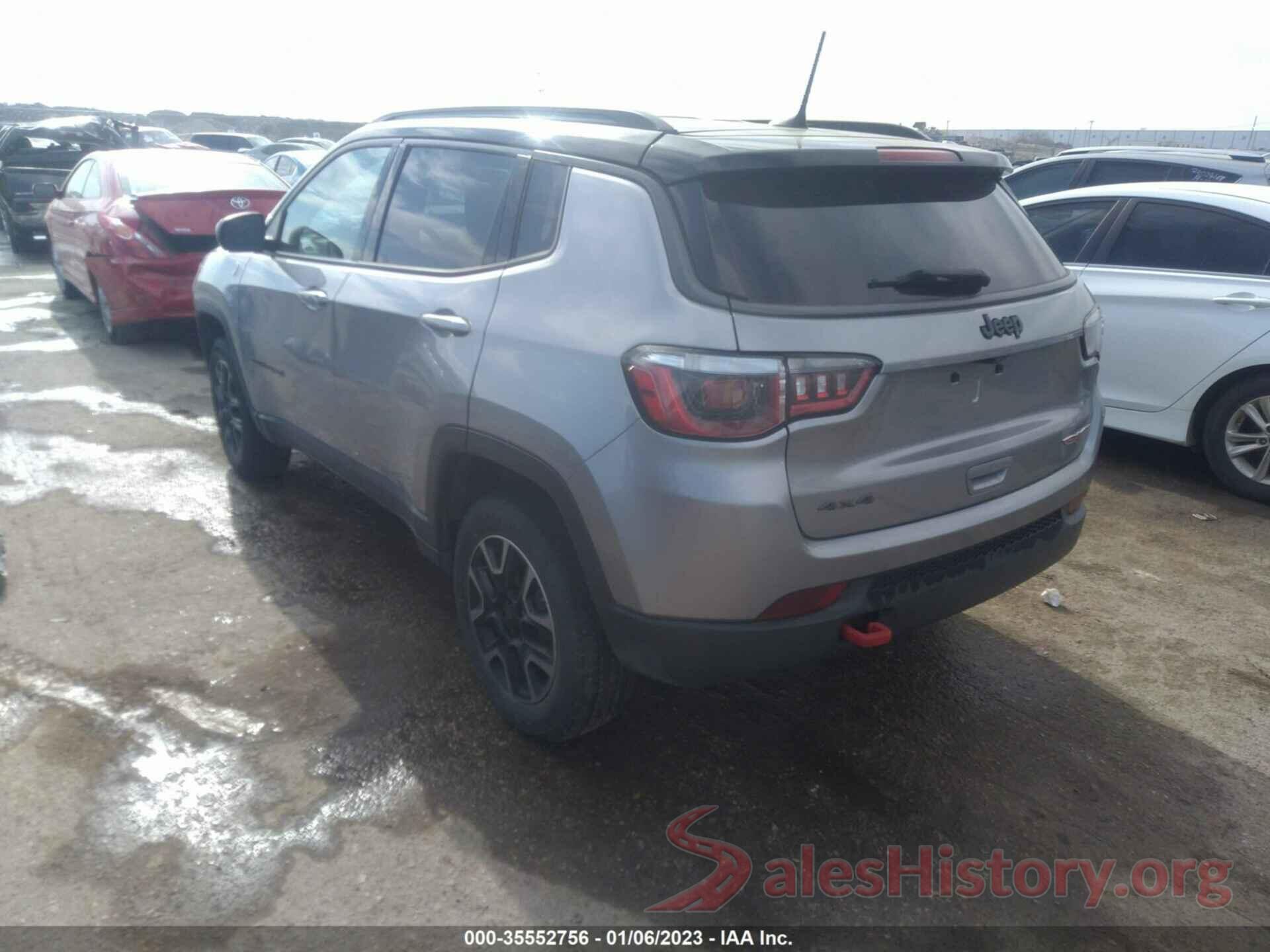 3C4NJDDB4KT671280 2019 JEEP COMPASS