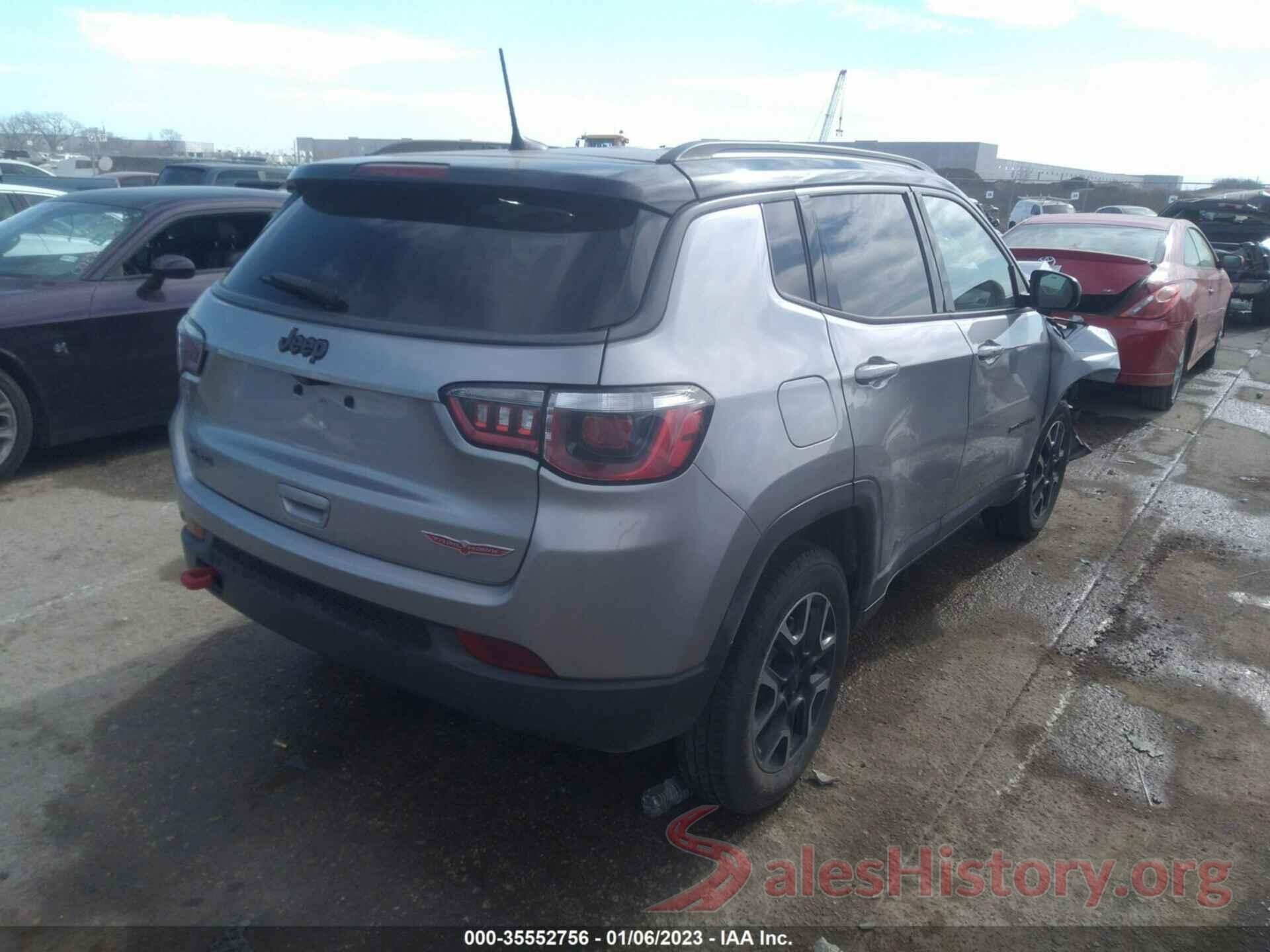 3C4NJDDB4KT671280 2019 JEEP COMPASS