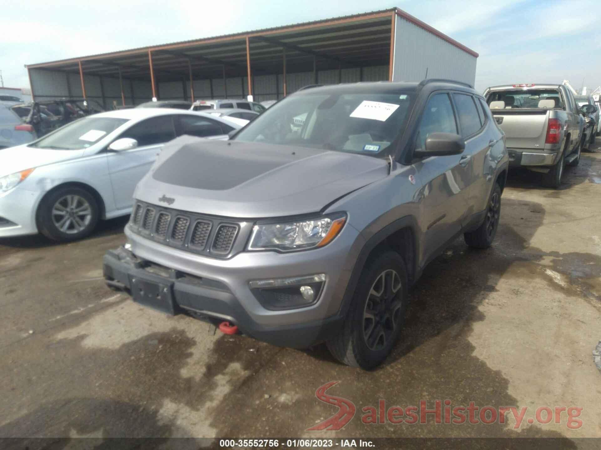 3C4NJDDB4KT671280 2019 JEEP COMPASS