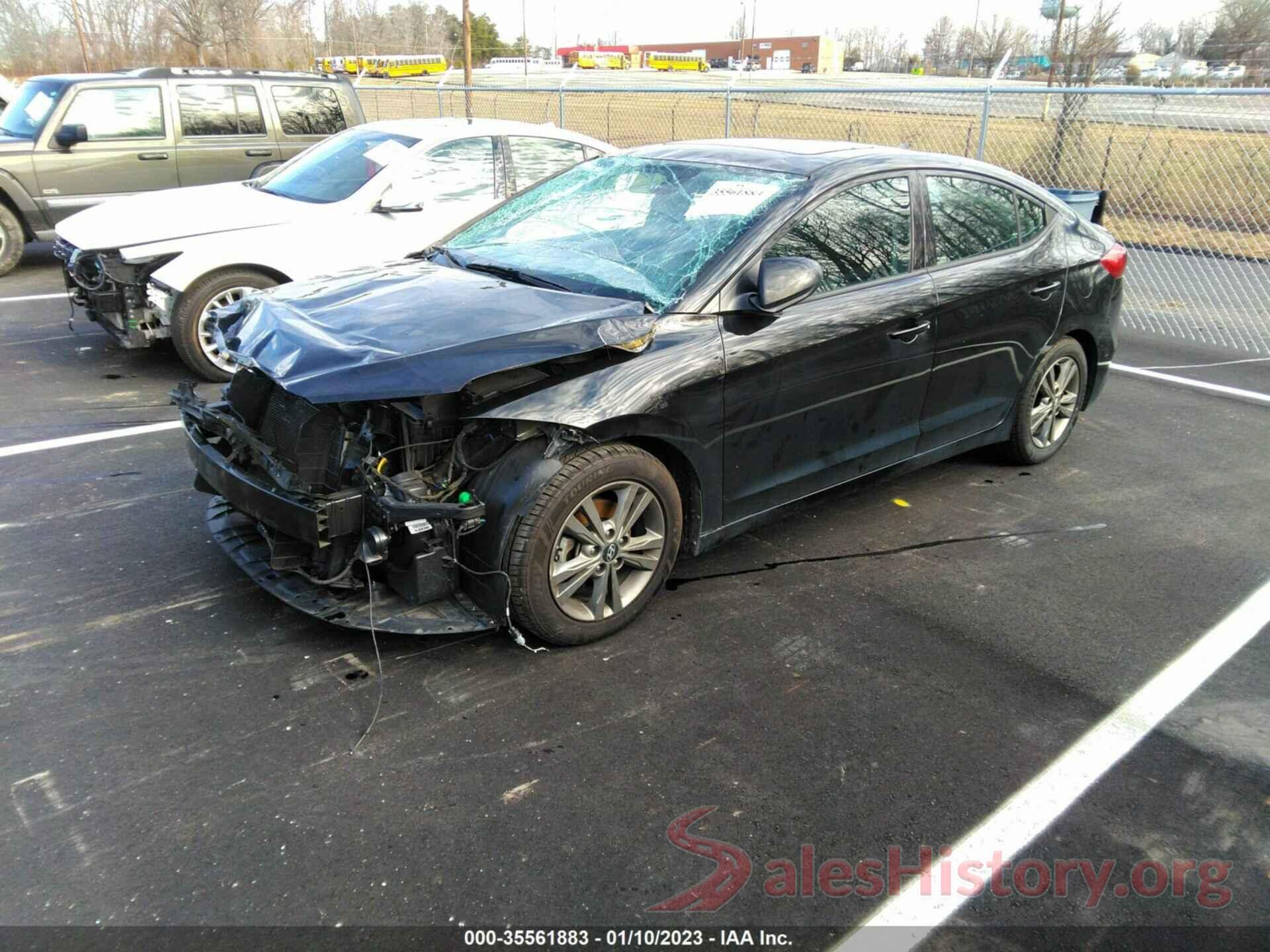 5NPD84LF4JH375461 2018 HYUNDAI ELANTRA