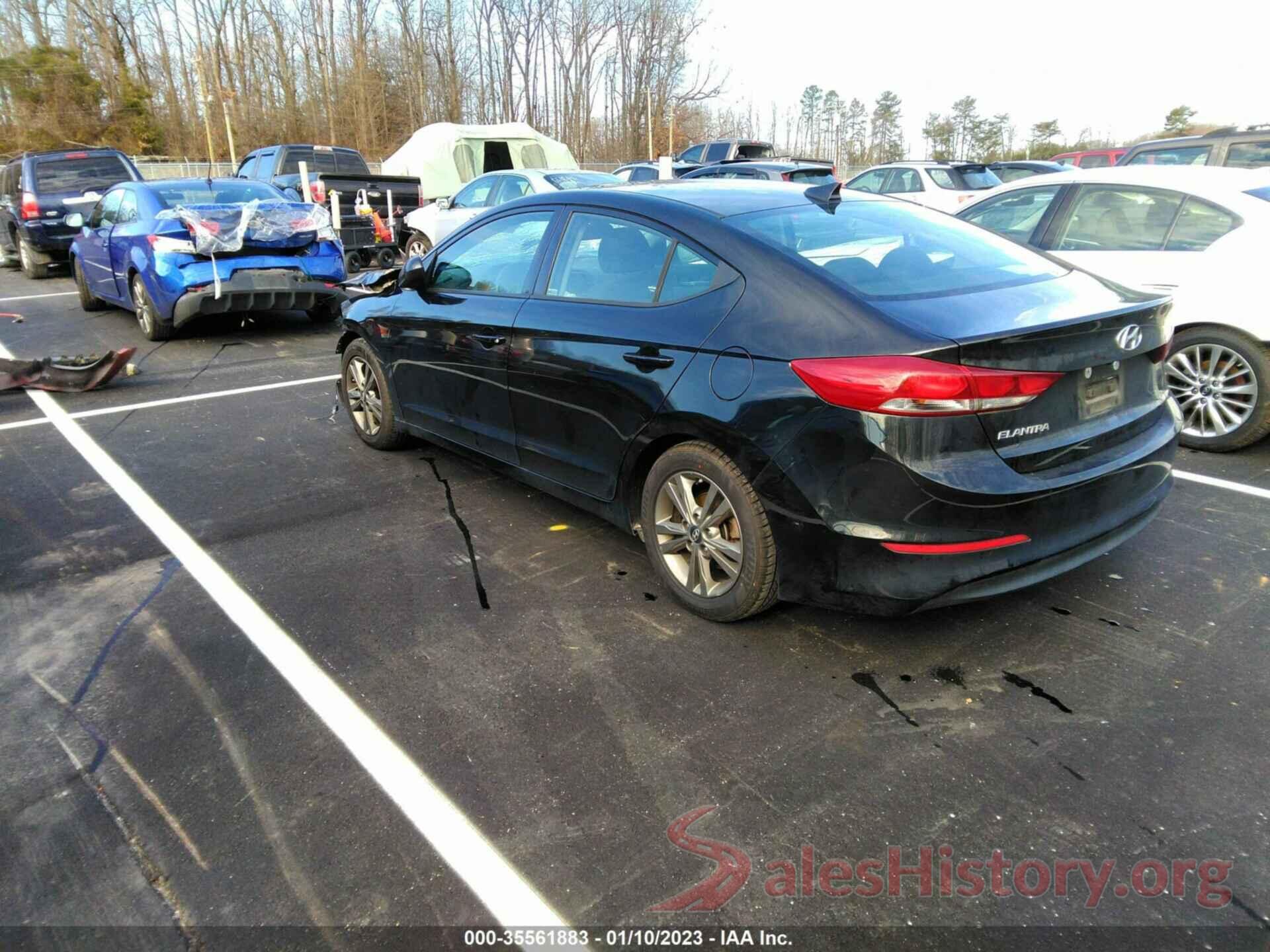 5NPD84LF4JH375461 2018 HYUNDAI ELANTRA