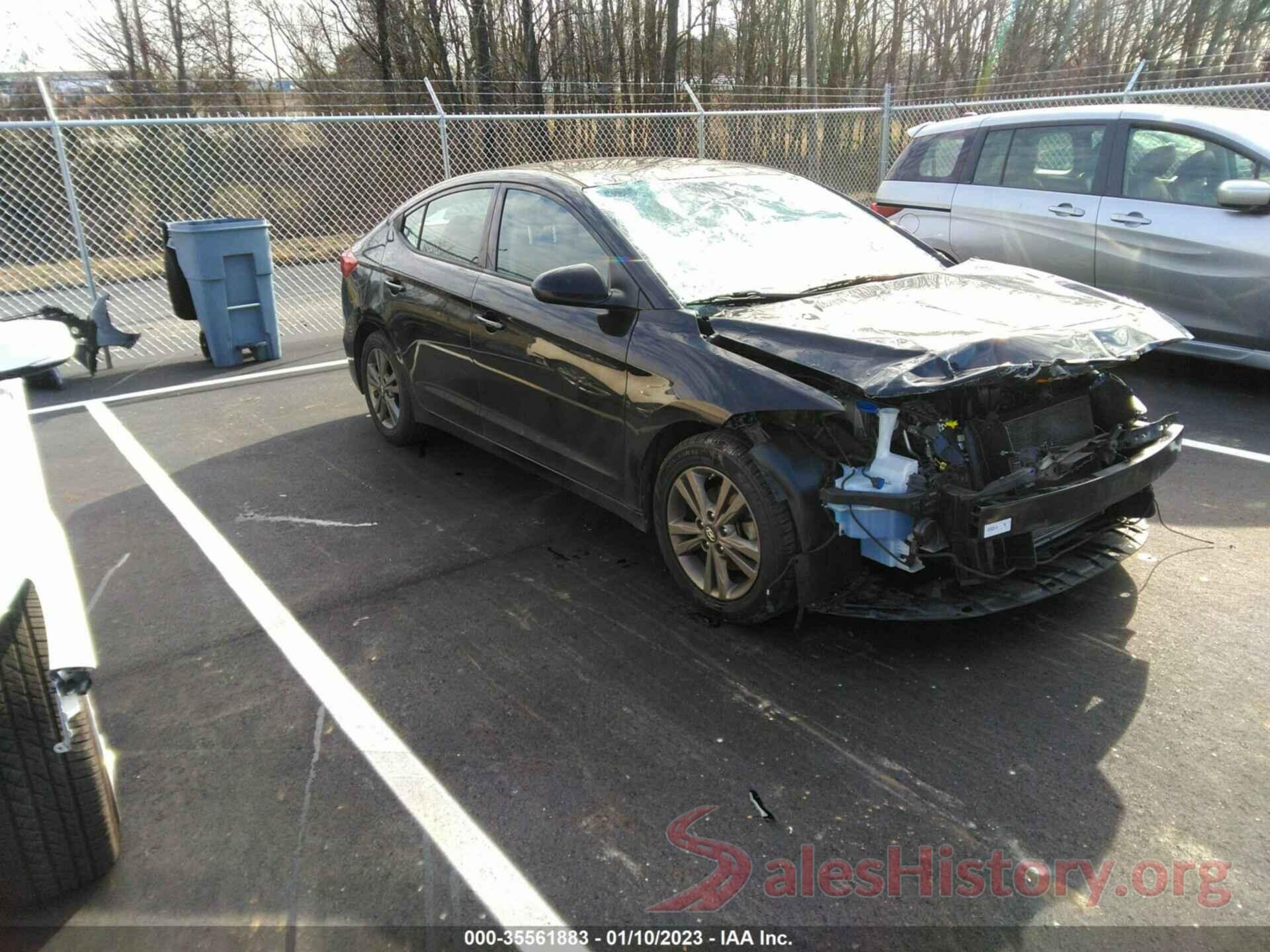 5NPD84LF4JH375461 2018 HYUNDAI ELANTRA