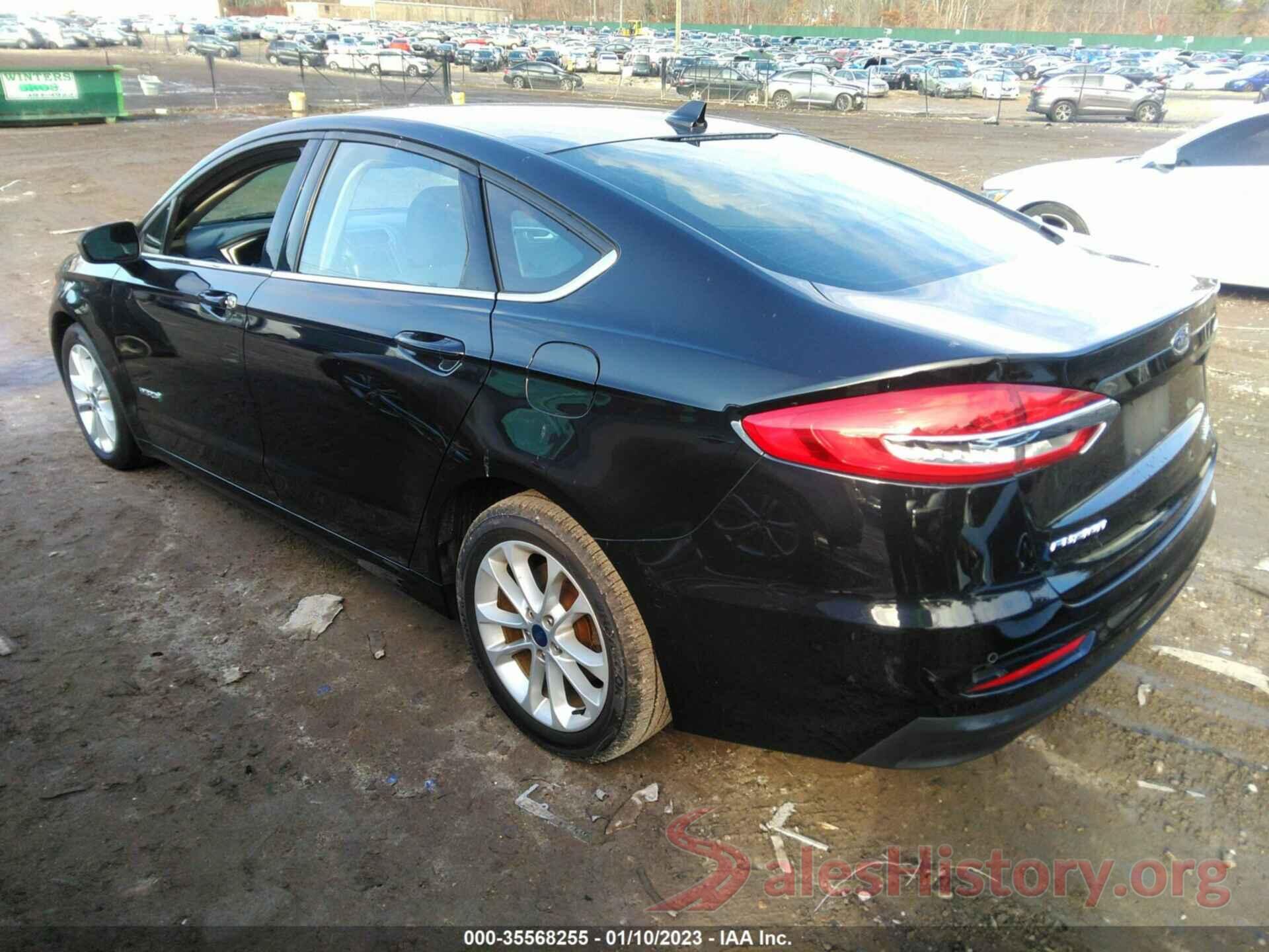 3FA6P0LU4KR101314 2019 FORD FUSION HYBRID