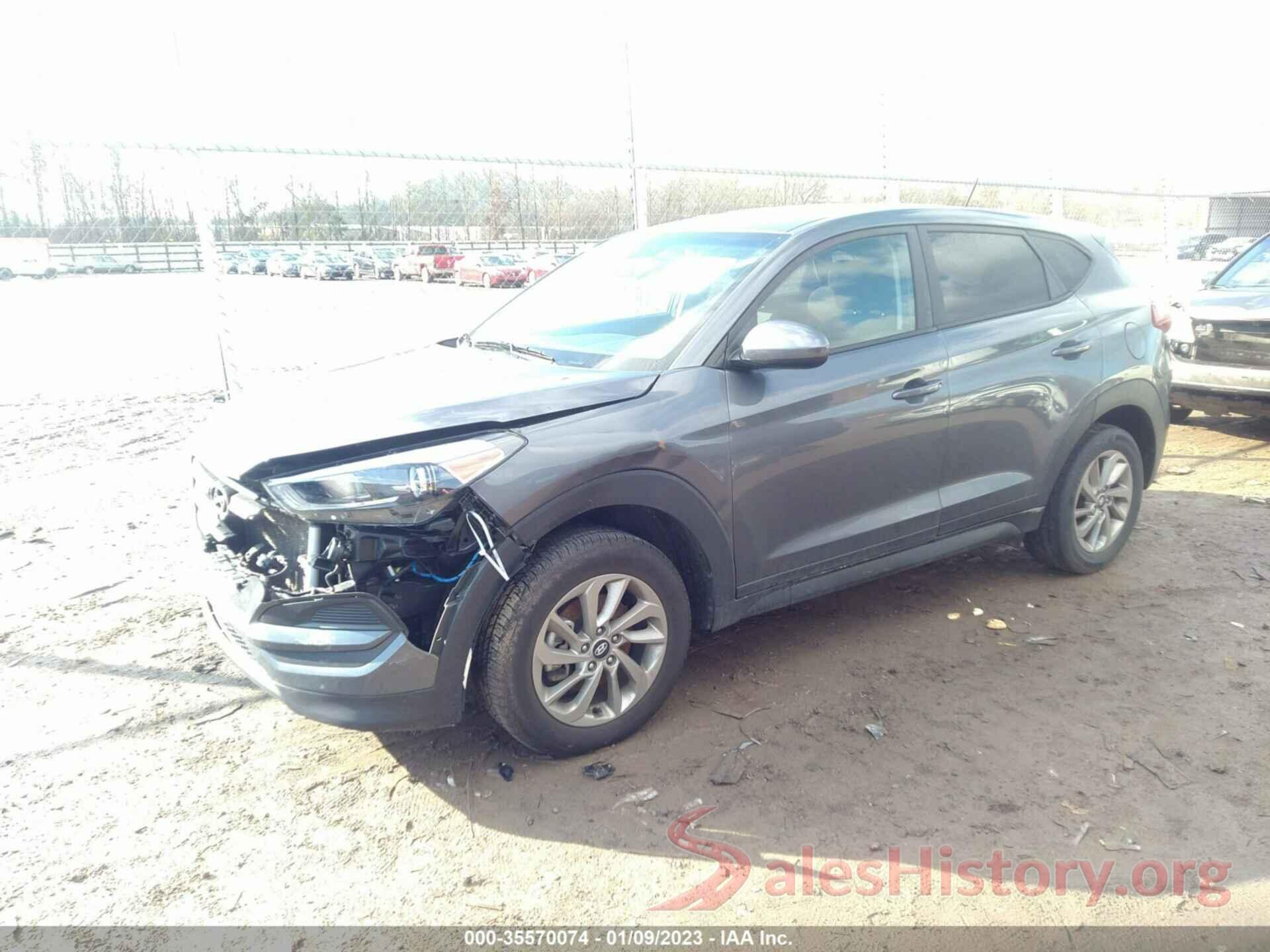 KM8J23A44HU504262 2017 HYUNDAI TUCSON