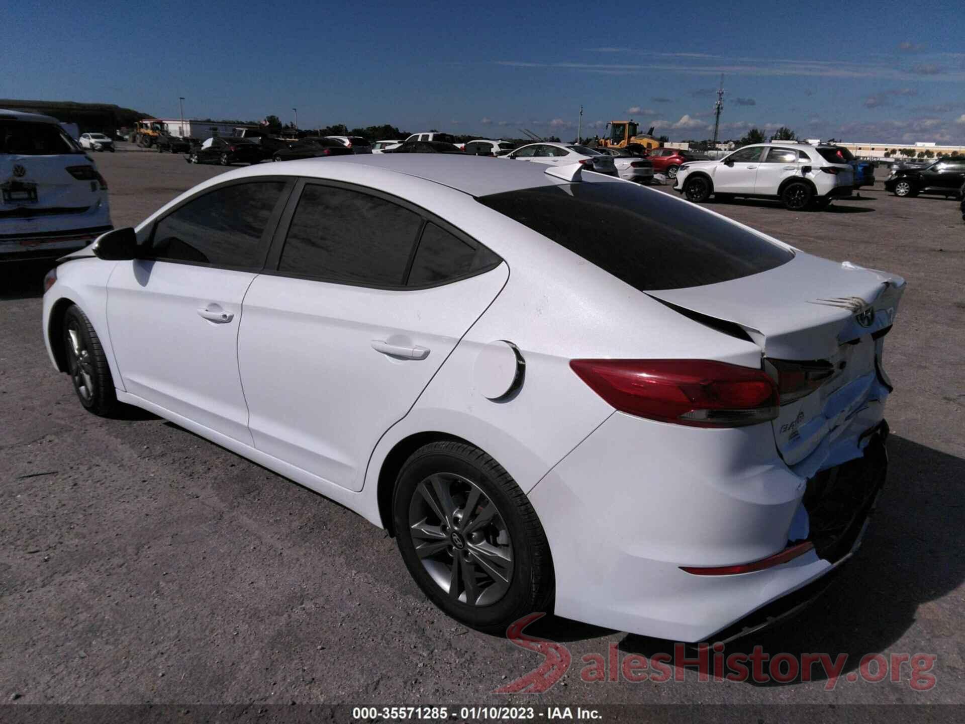 5NPD84LF7JH237624 2018 HYUNDAI ELANTRA