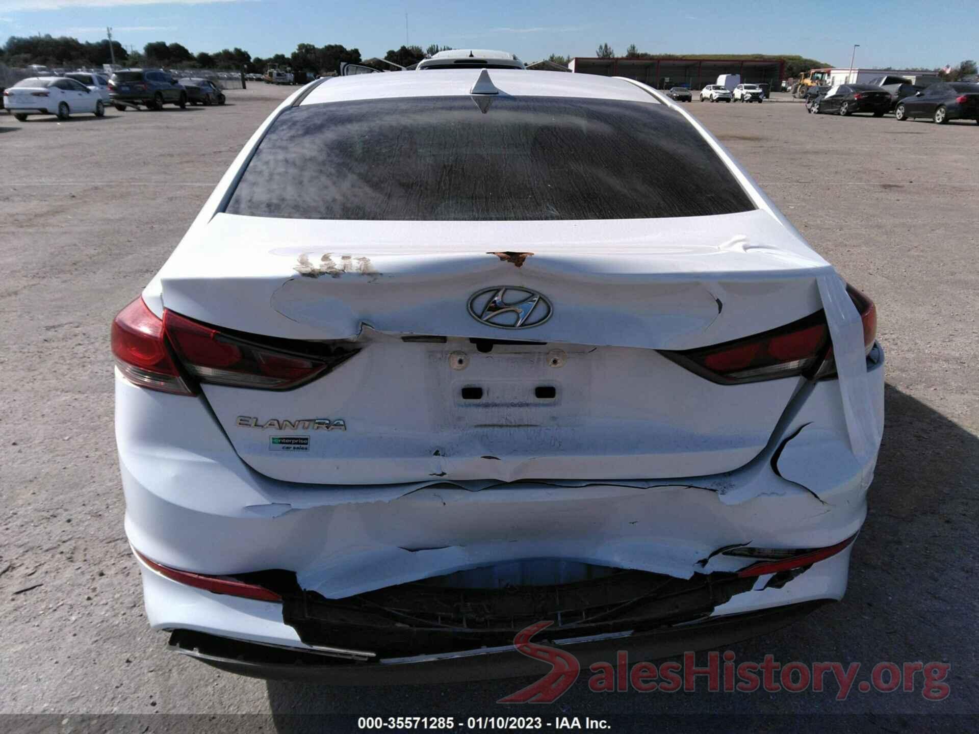 5NPD84LF7JH237624 2018 HYUNDAI ELANTRA