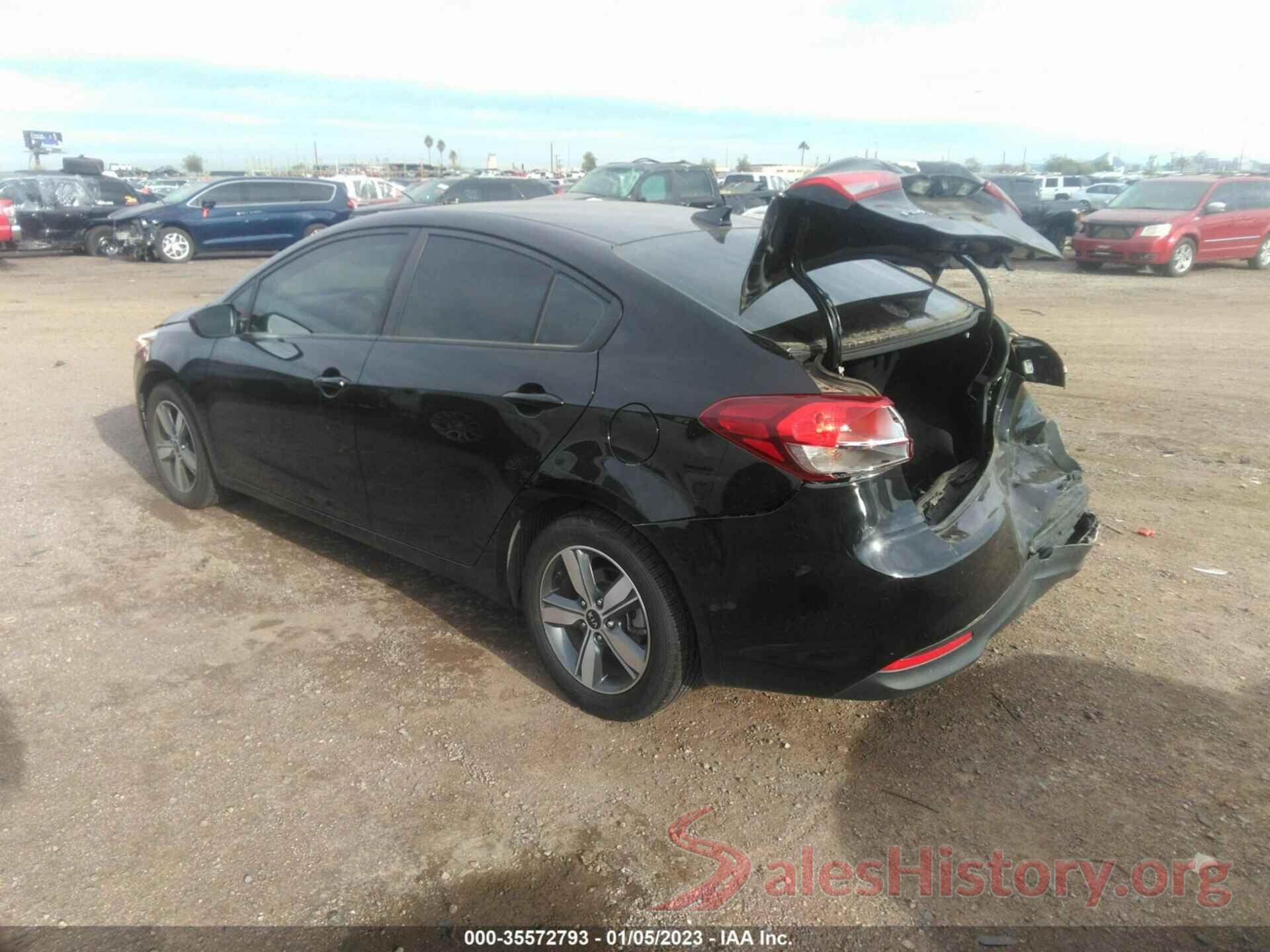 3KPFL4A71JE269654 2018 KIA FORTE