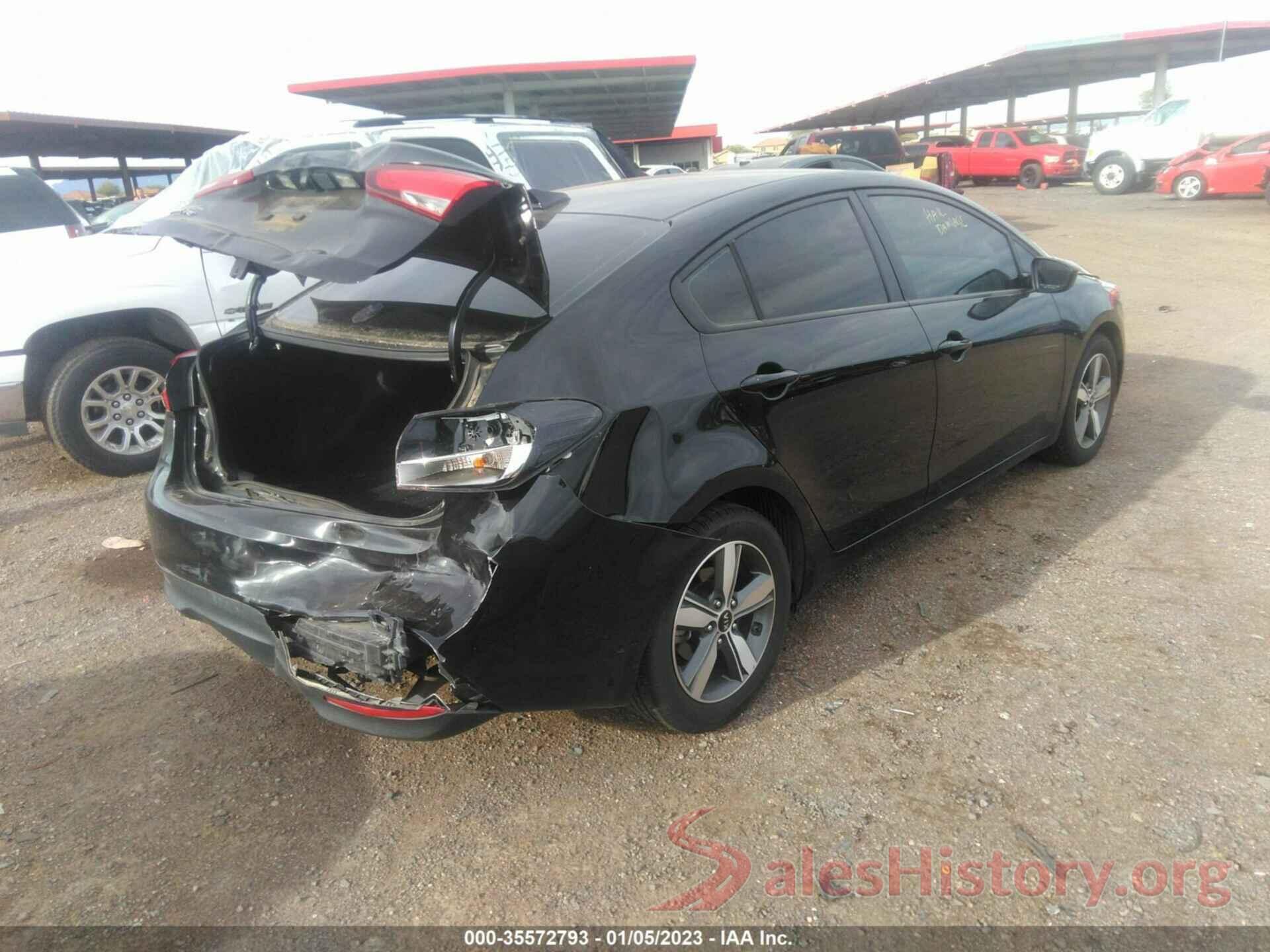 3KPFL4A71JE269654 2018 KIA FORTE