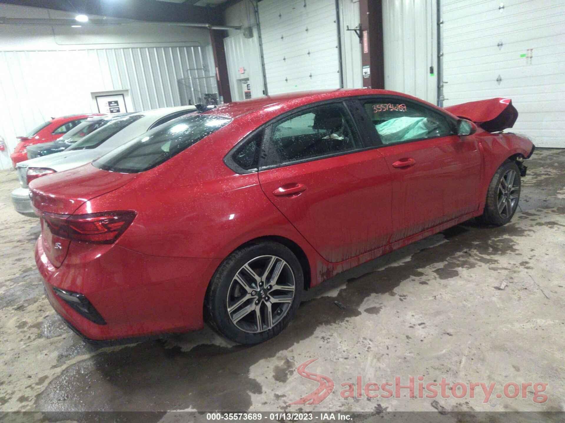 3KPF34AD9KE136843 2019 KIA FORTE