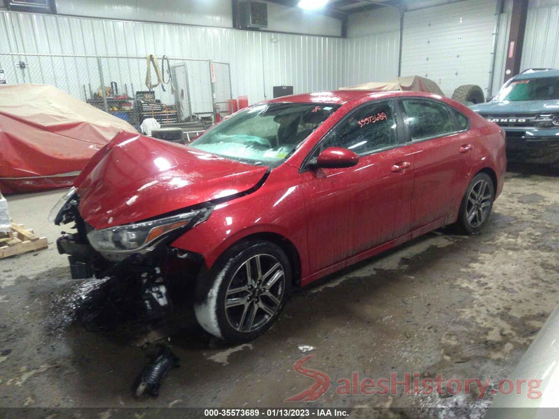 3KPF34AD9KE136843 2019 KIA FORTE