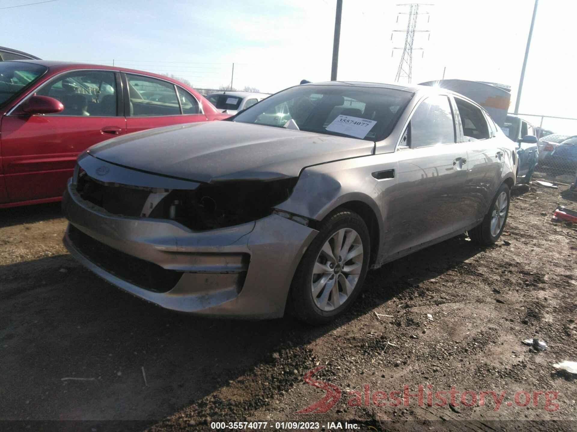 5XXGU4L31HG169356 2017 KIA OPTIMA