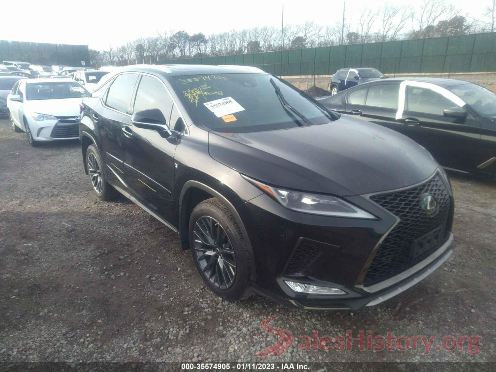 2T2SZMDA3NC311701 2022 LEXUS RX