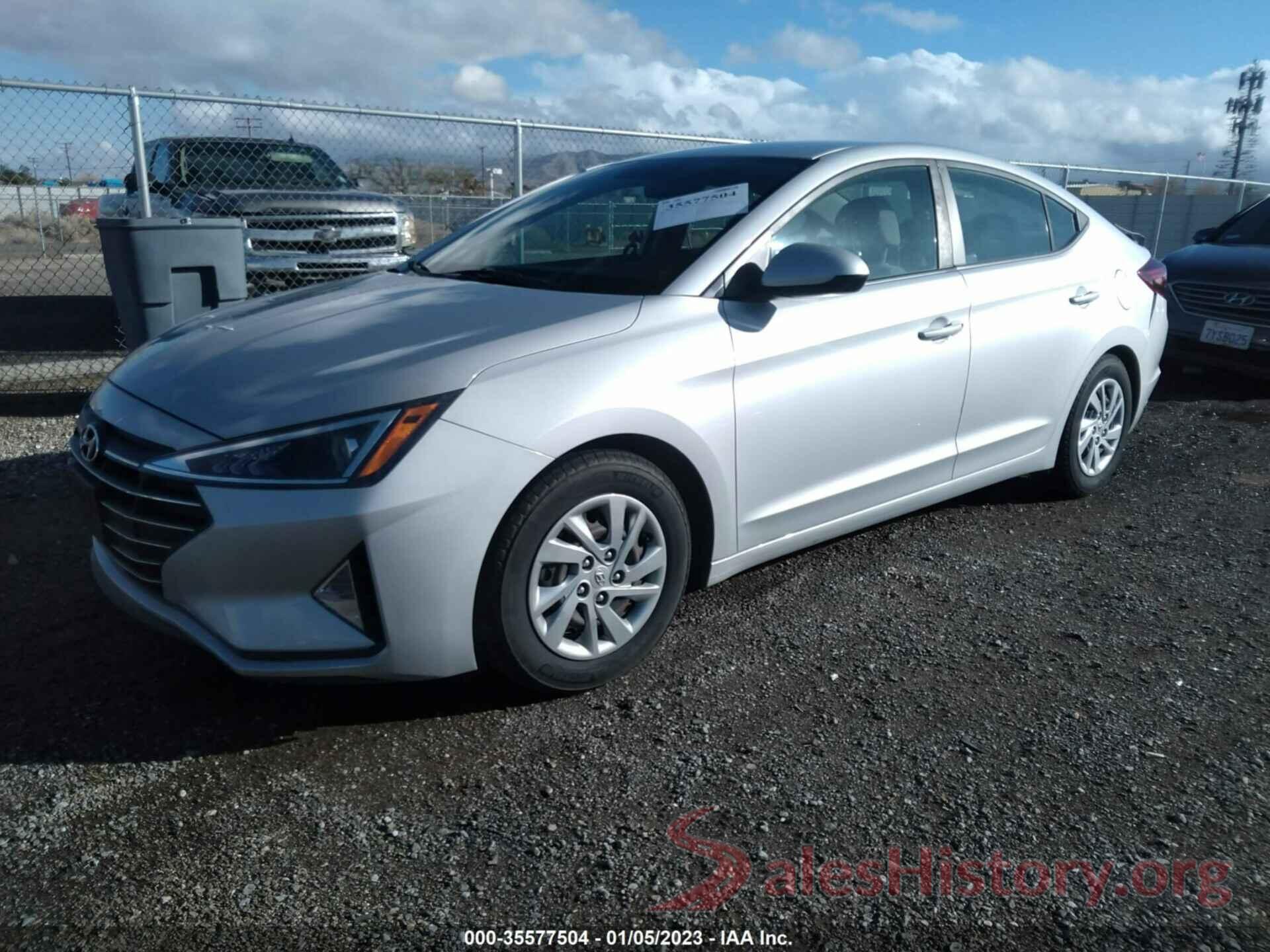 KMHD74LF4KU846269 2019 HYUNDAI ELANTRA