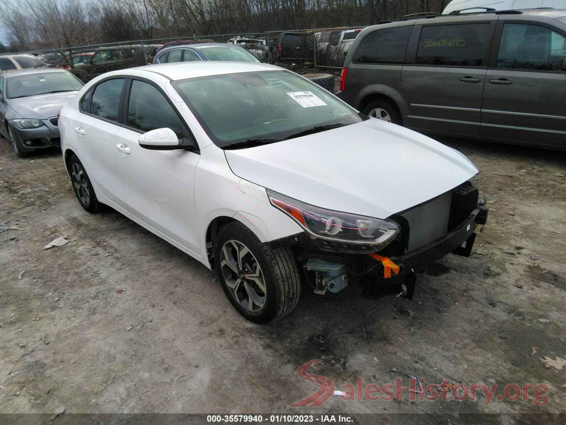 3KPF24AD7LE212242 2020 KIA FORTE