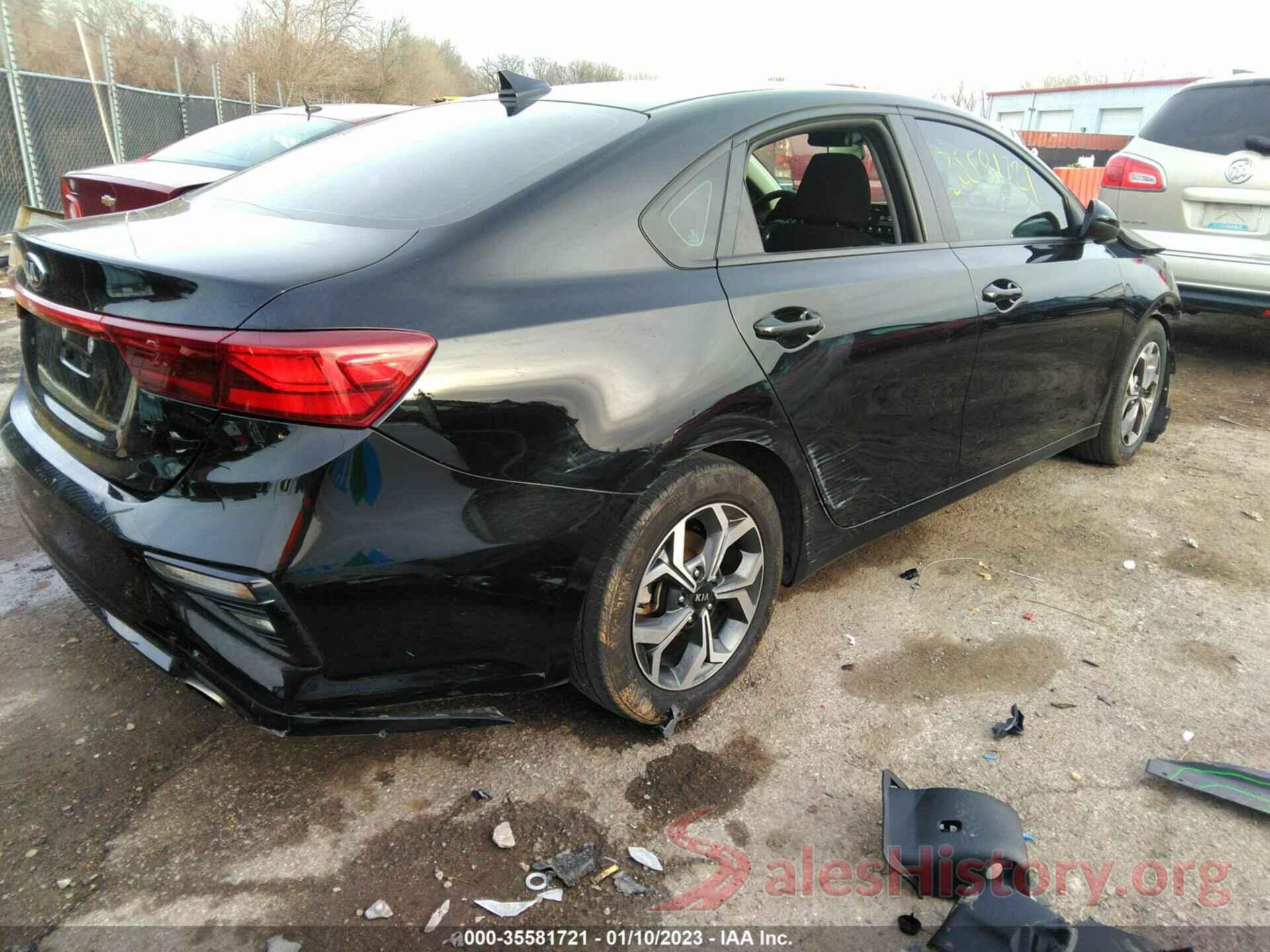 3KPF24AD8KE105649 2019 KIA FORTE