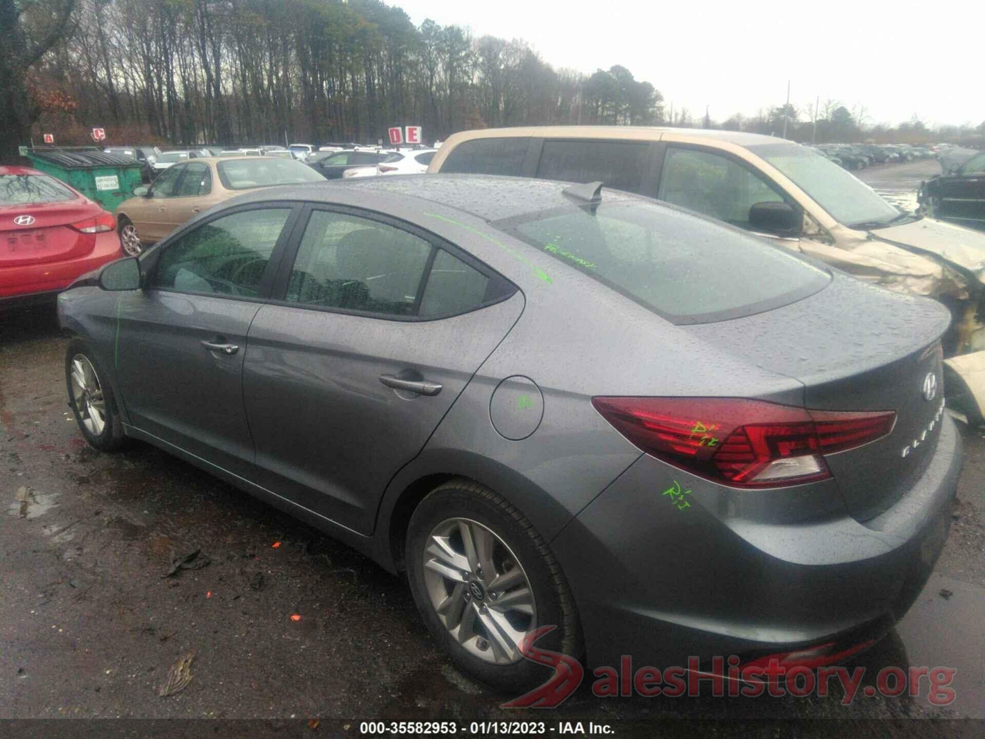 5NPD84LF2KH442009 2019 HYUNDAI ELANTRA