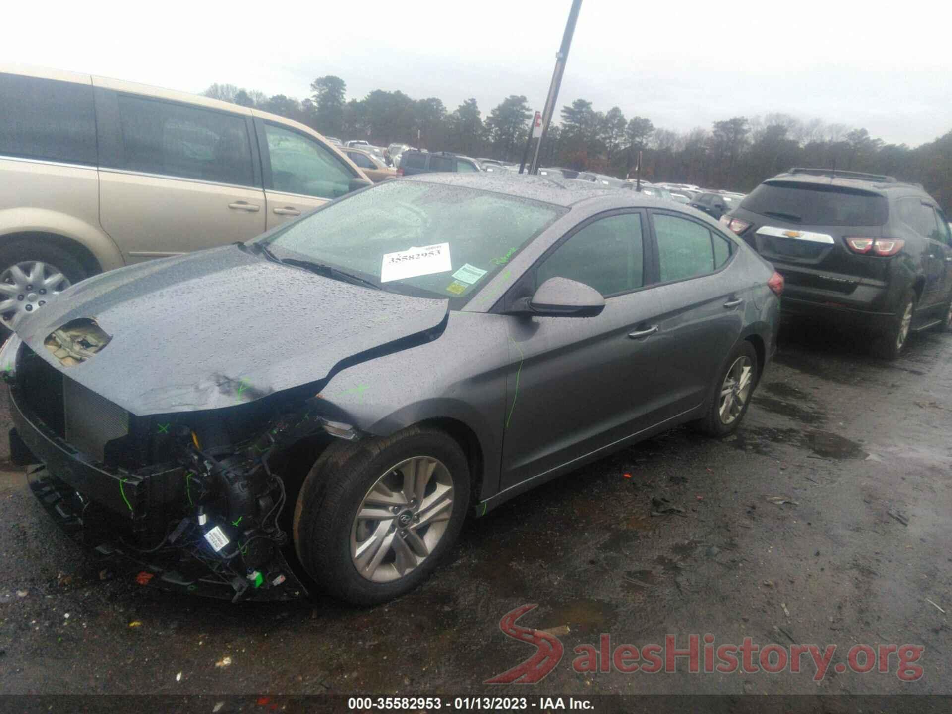 5NPD84LF2KH442009 2019 HYUNDAI ELANTRA