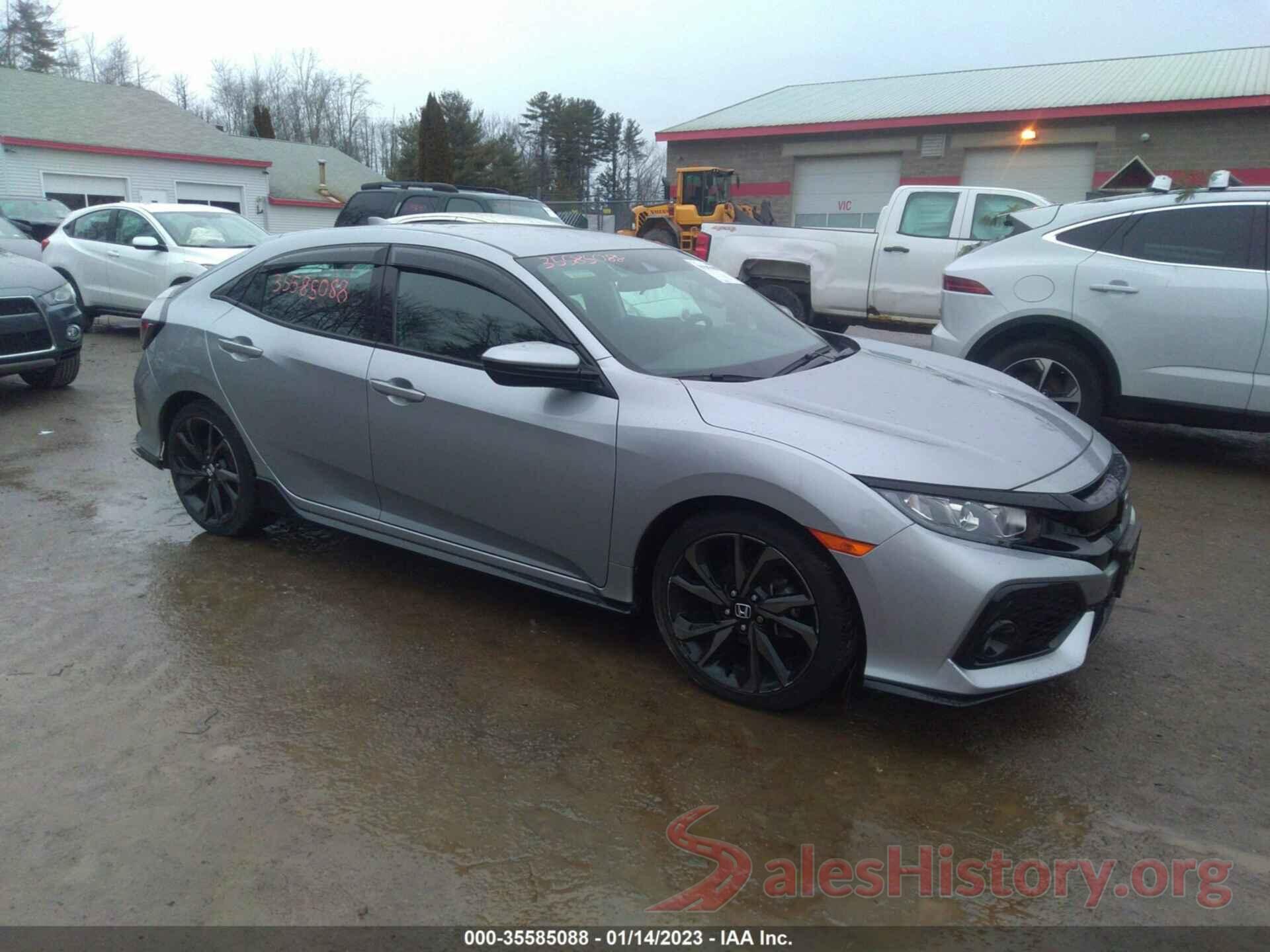 SHHFK7G41KU210485 2019 HONDA CIVIC HATCHBACK