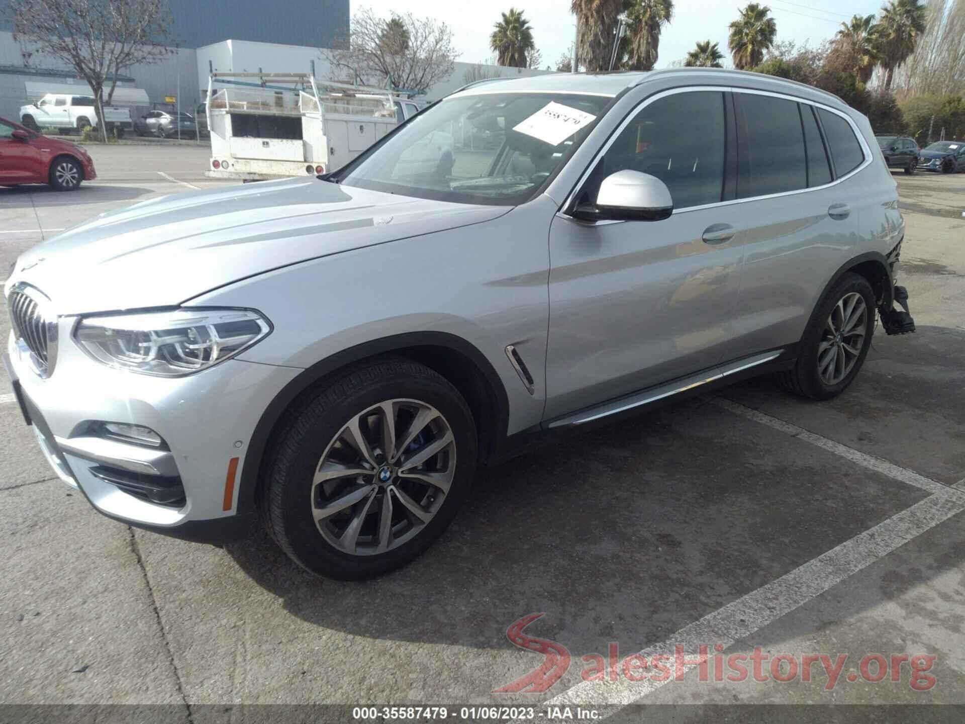 5UXTR9C59KLE16145 2019 BMW X3