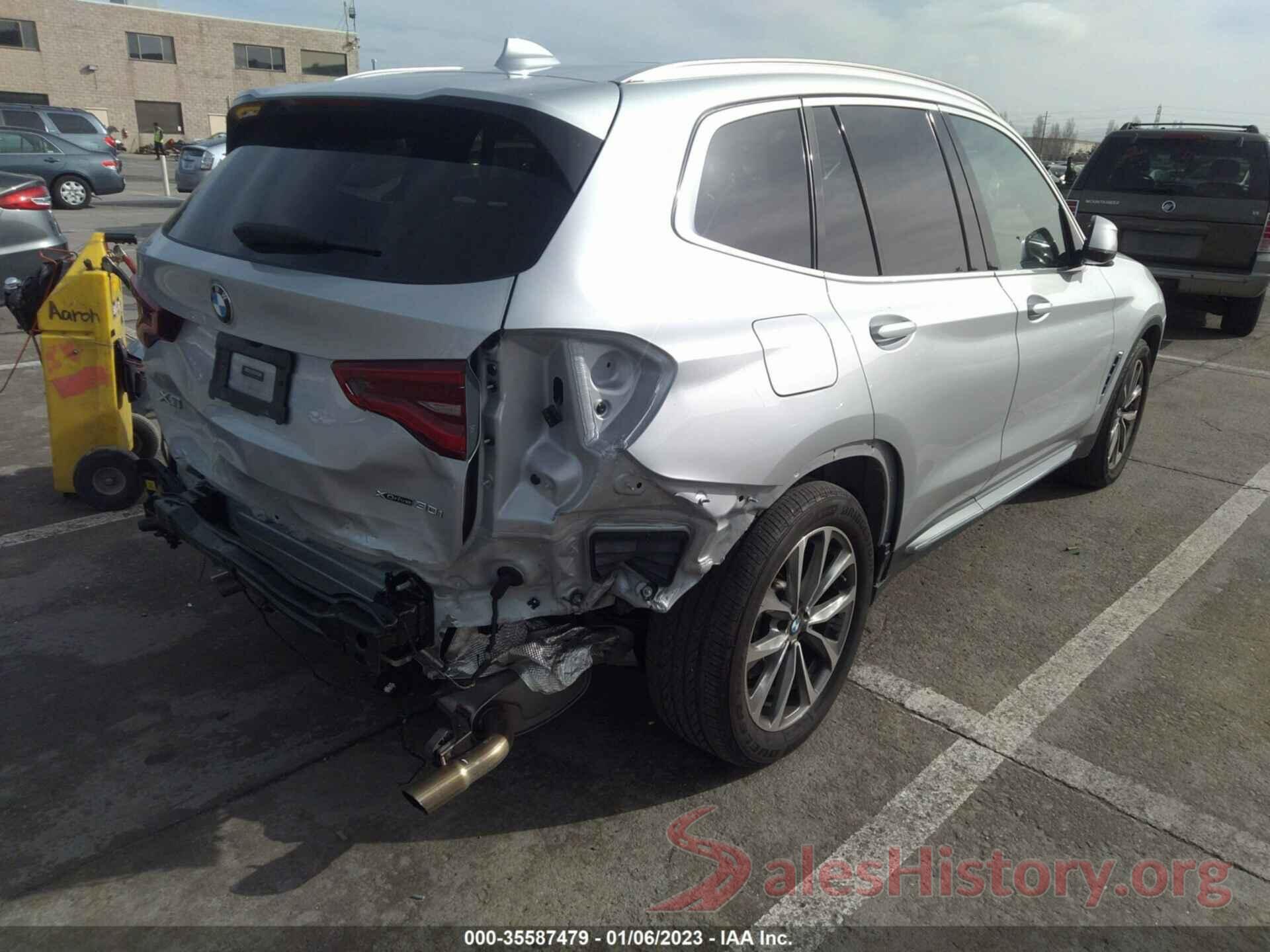 5UXTR9C59KLE16145 2019 BMW X3