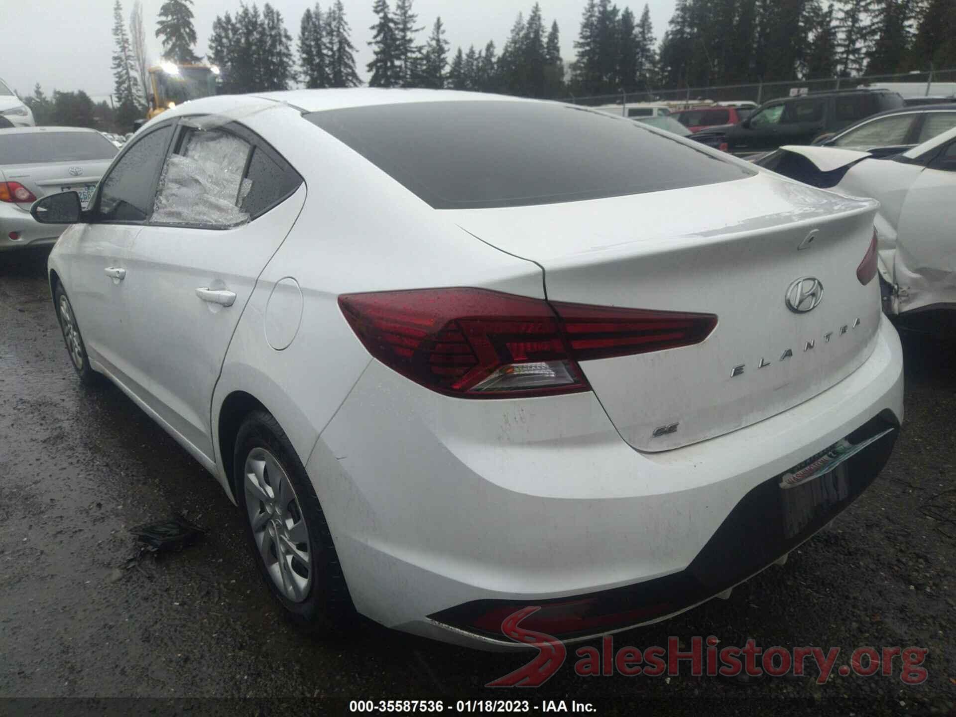 5NPD74LFXKH490764 2019 HYUNDAI ELANTRA