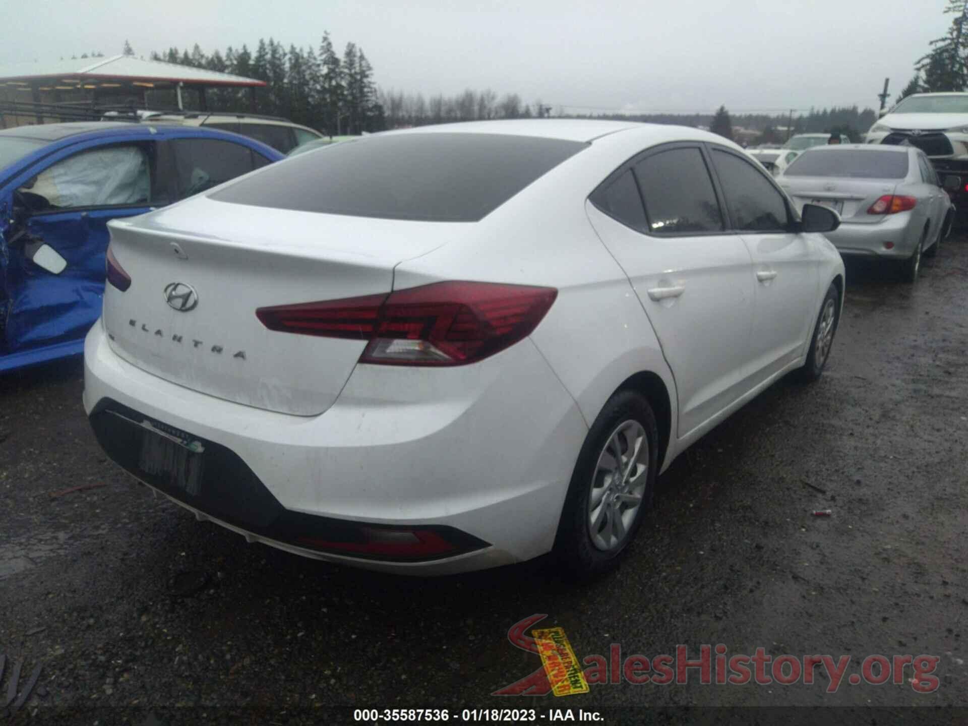 5NPD74LFXKH490764 2019 HYUNDAI ELANTRA