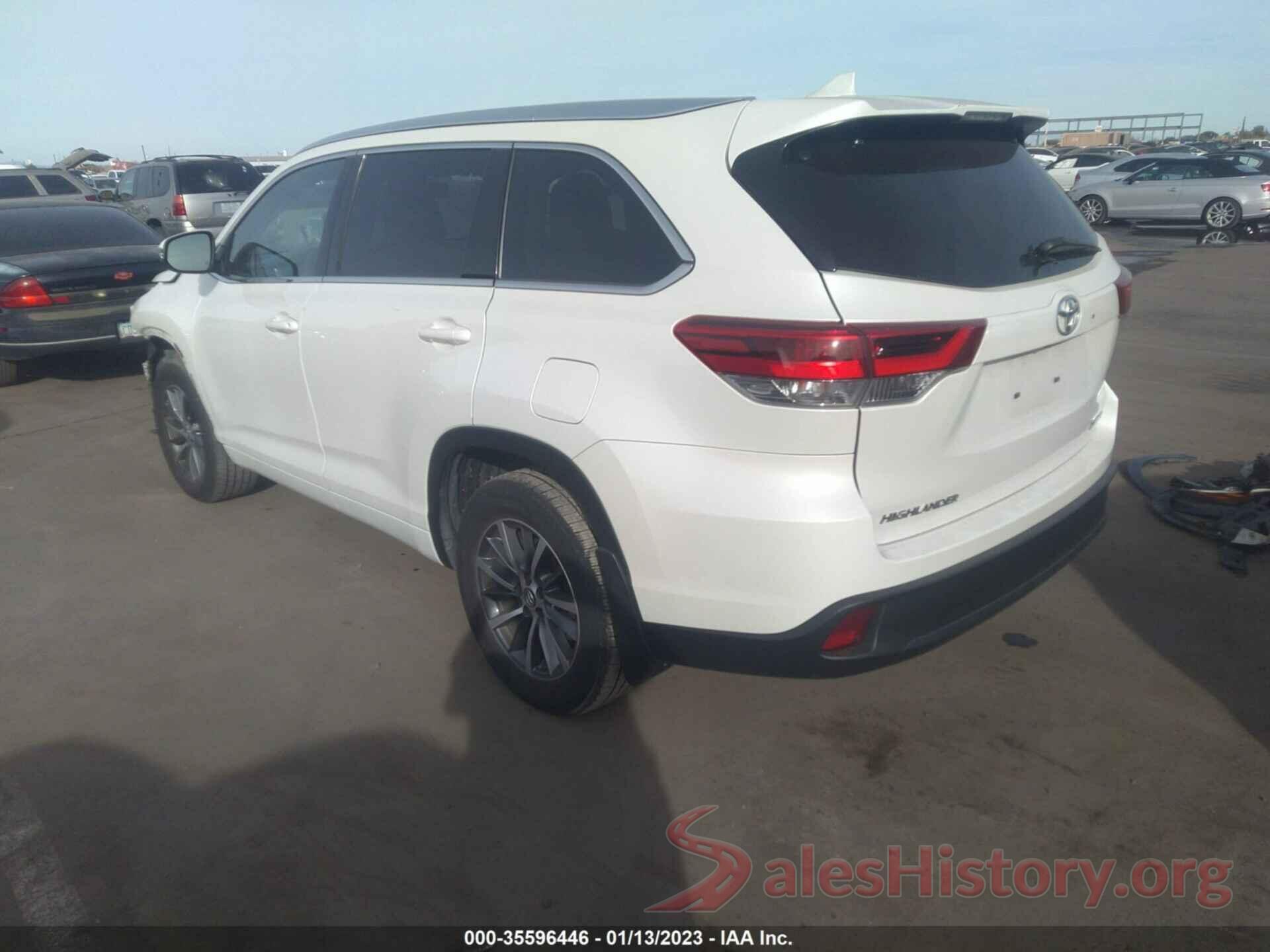 5TDJZRFH0HS515181 2017 TOYOTA HIGHLANDER