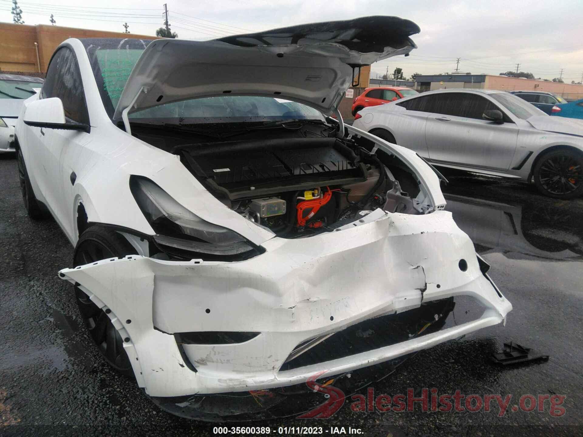 7SAYGDEF7NF550911 2022 TESLA MODEL Y