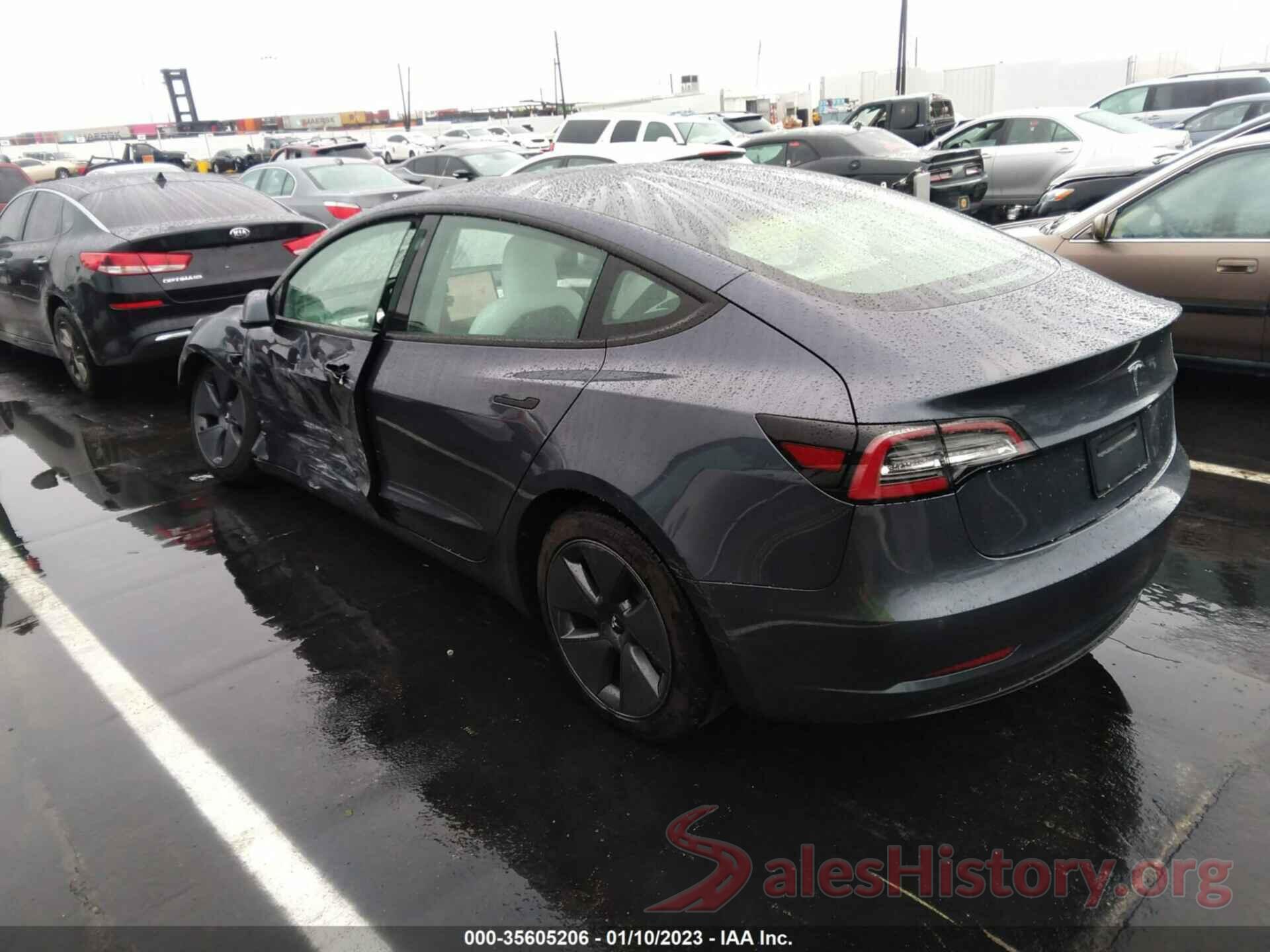 5YJ3E1EA5NF356281 2022 TESLA MODEL 3