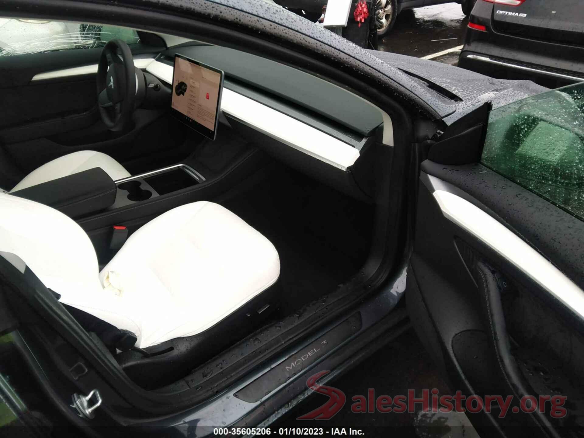 5YJ3E1EA5NF356281 2022 TESLA MODEL 3