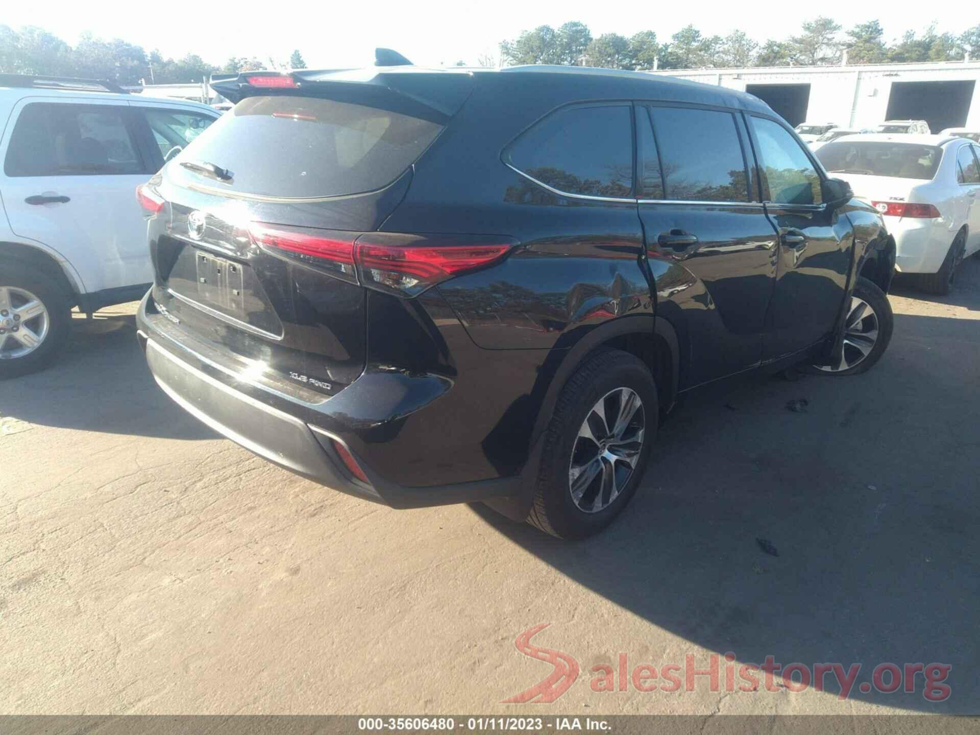 5TDGZRBH7NS232871 2022 TOYOTA HIGHLANDER