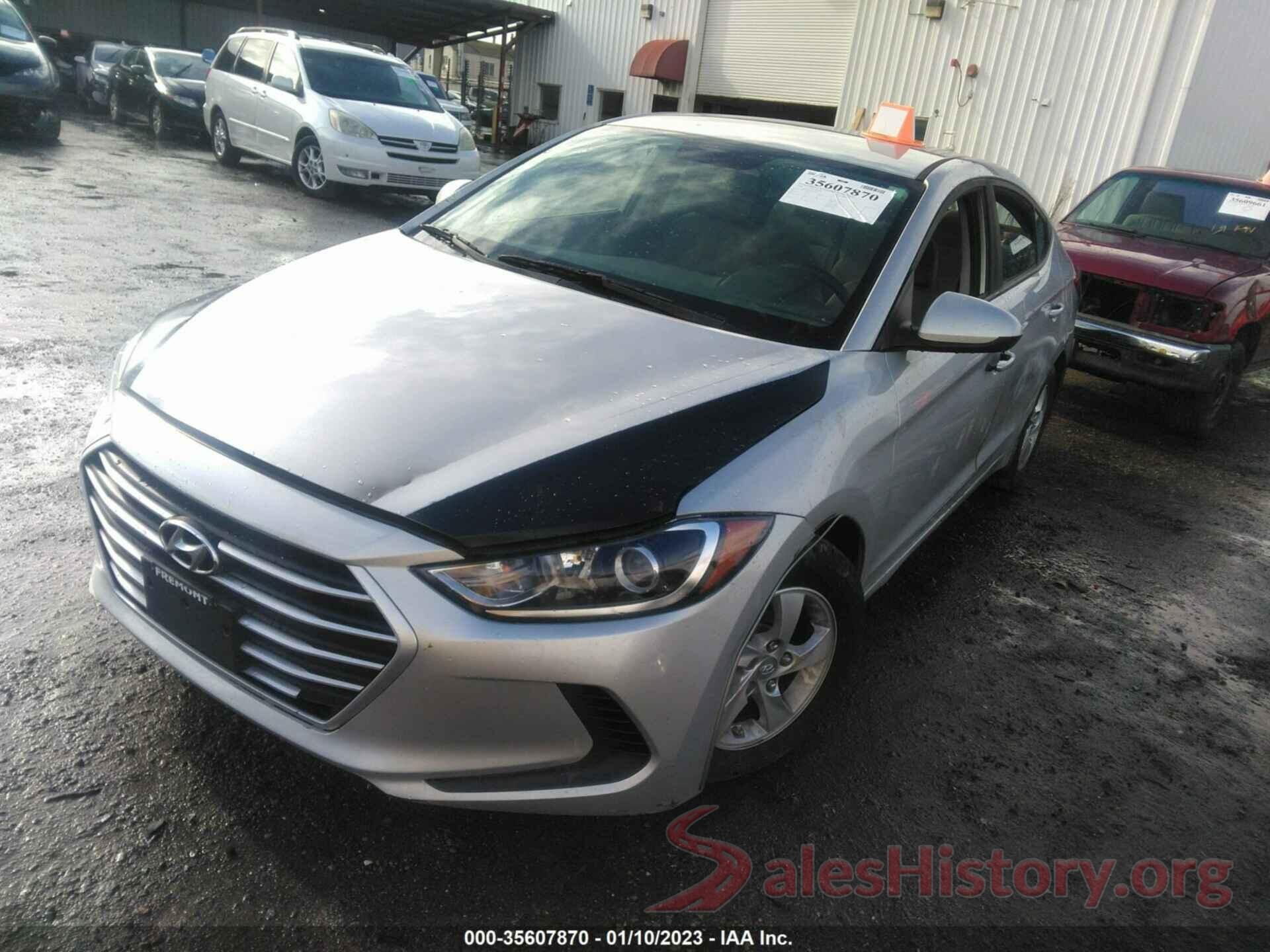 5NPD74LF2JH283963 2018 HYUNDAI ELANTRA