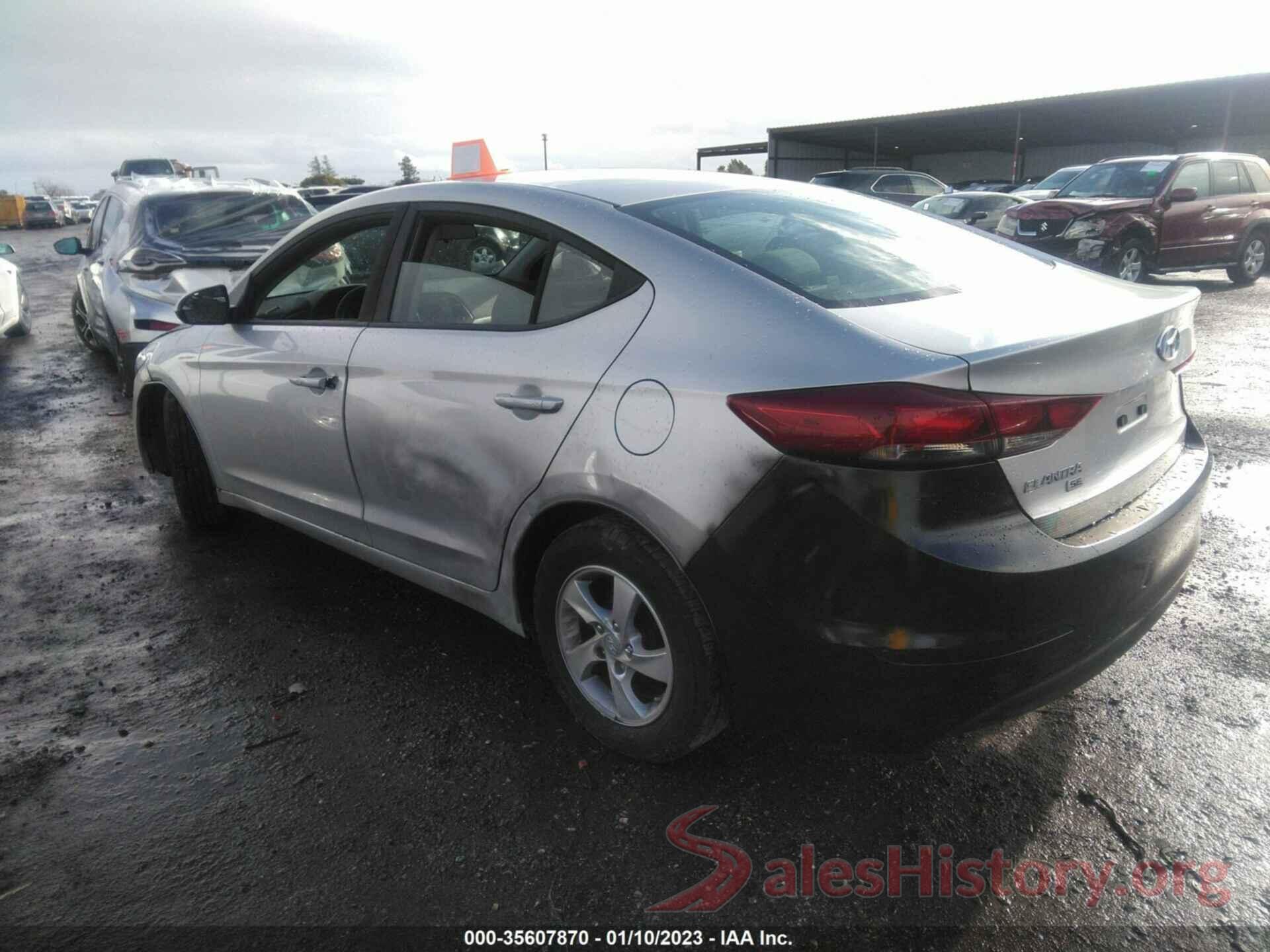 5NPD74LF2JH283963 2018 HYUNDAI ELANTRA