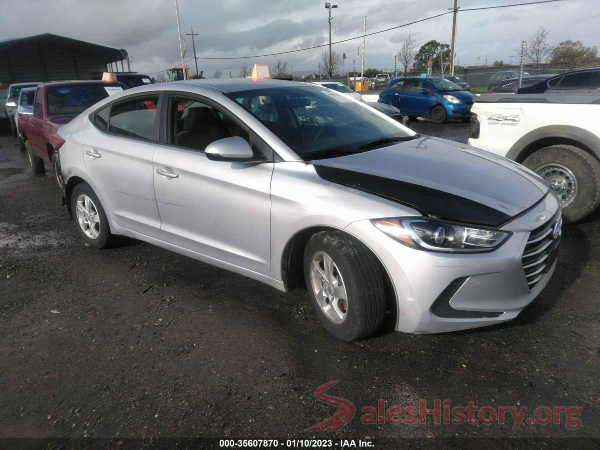 5NPD74LF2JH283963 2018 HYUNDAI ELANTRA