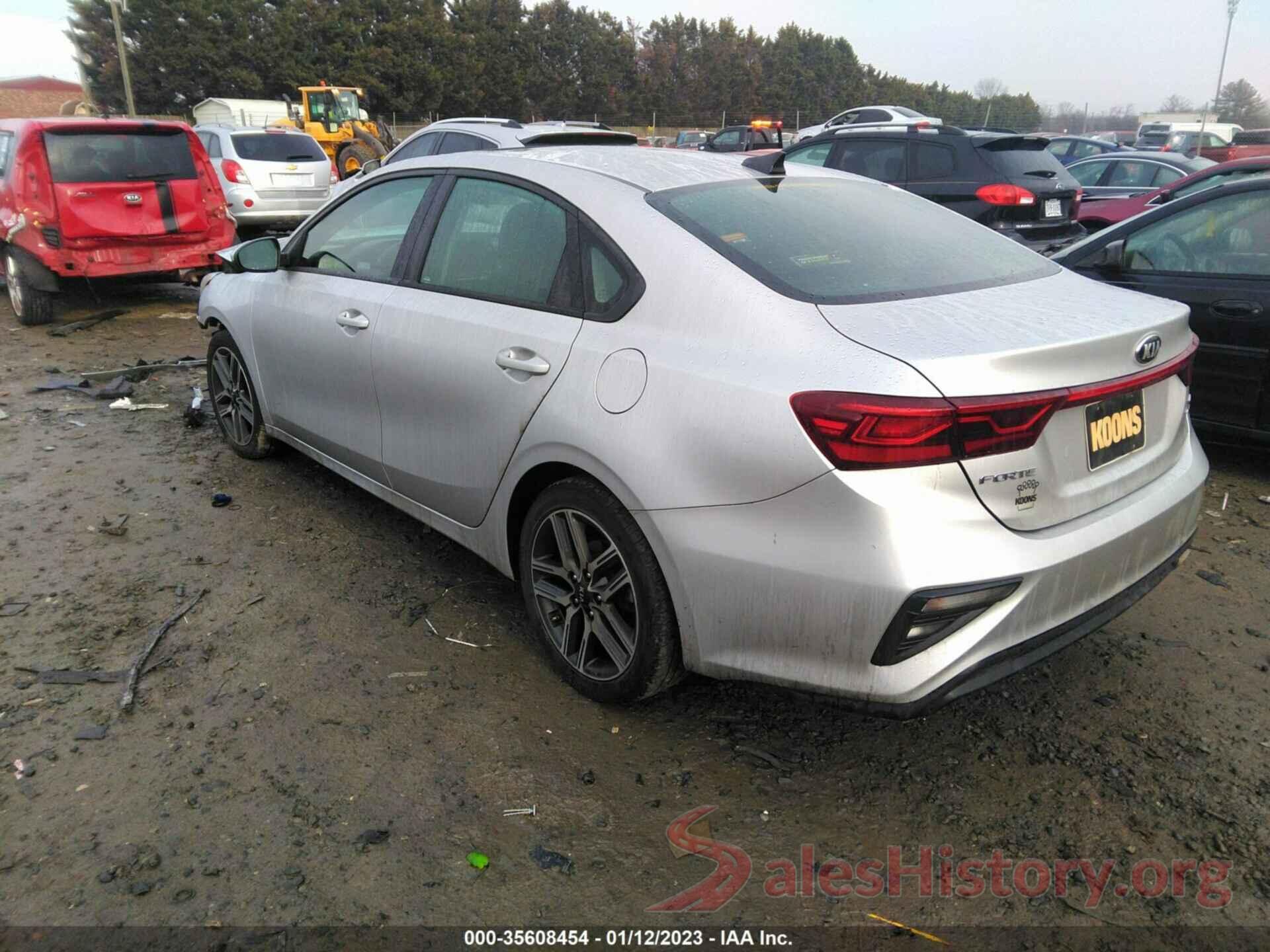 3KPF34AD3KE063064 2019 KIA FORTE