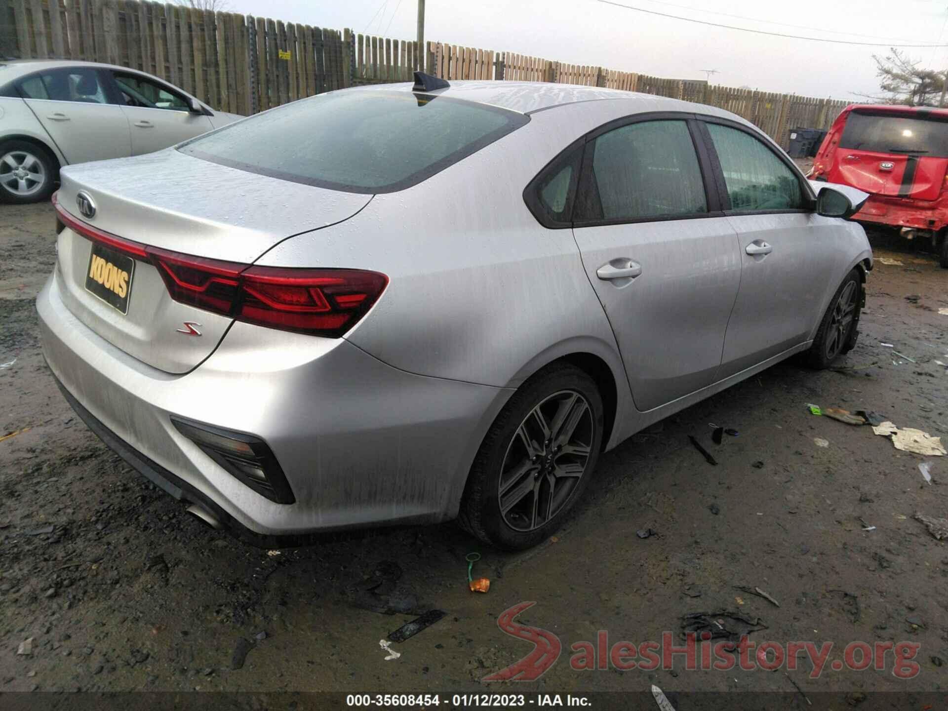 3KPF34AD3KE063064 2019 KIA FORTE