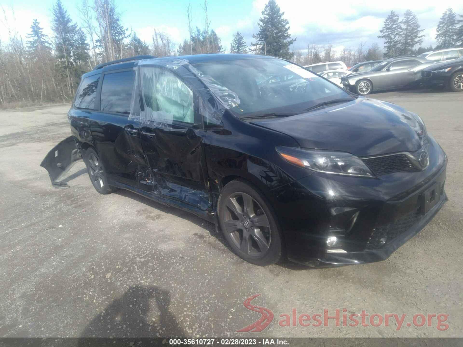 5TDXZ3DC7LS043827 2020 TOYOTA SIENNA