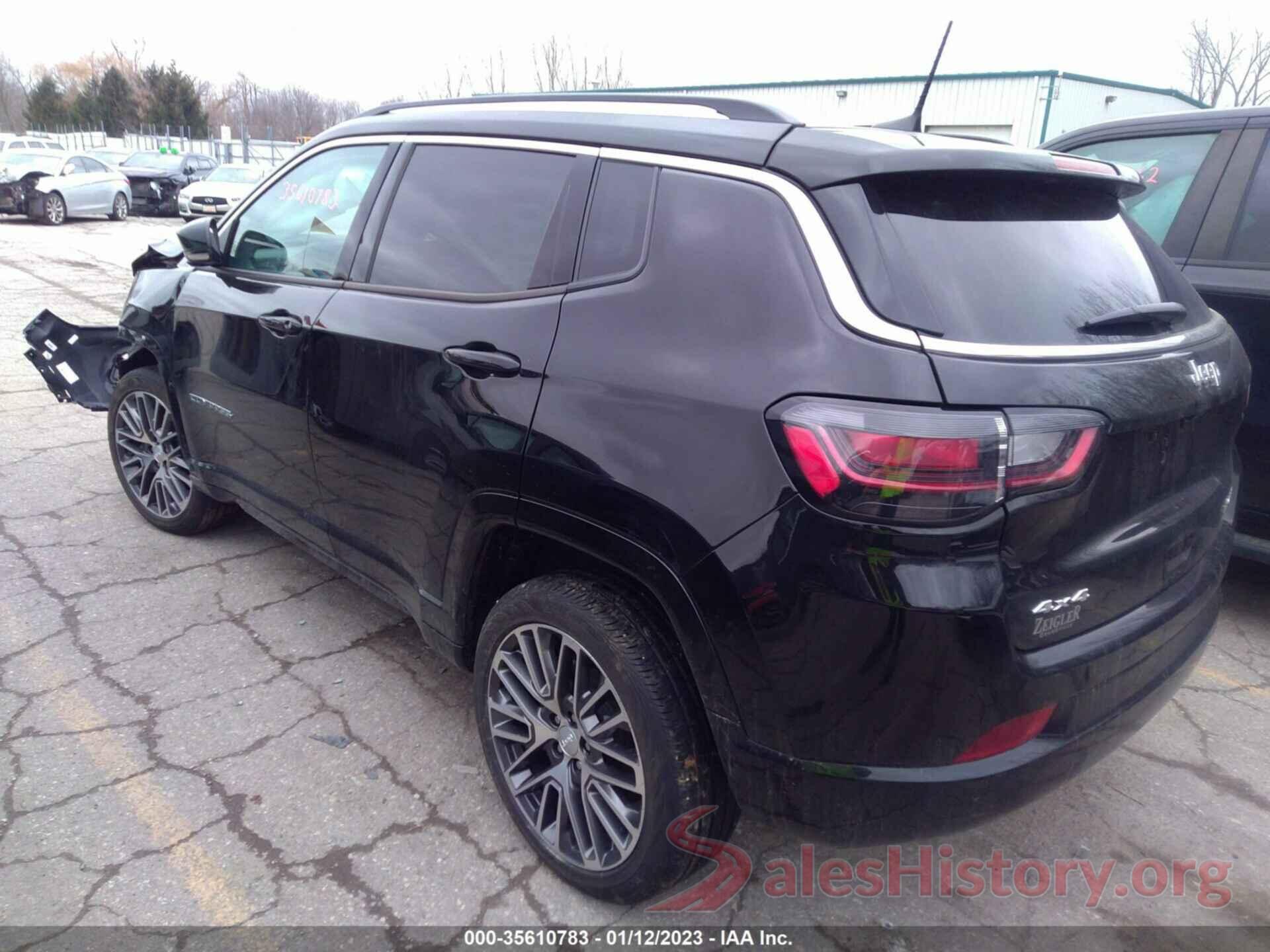 3C4NJDCB3NT102734 2022 JEEP COMPASS