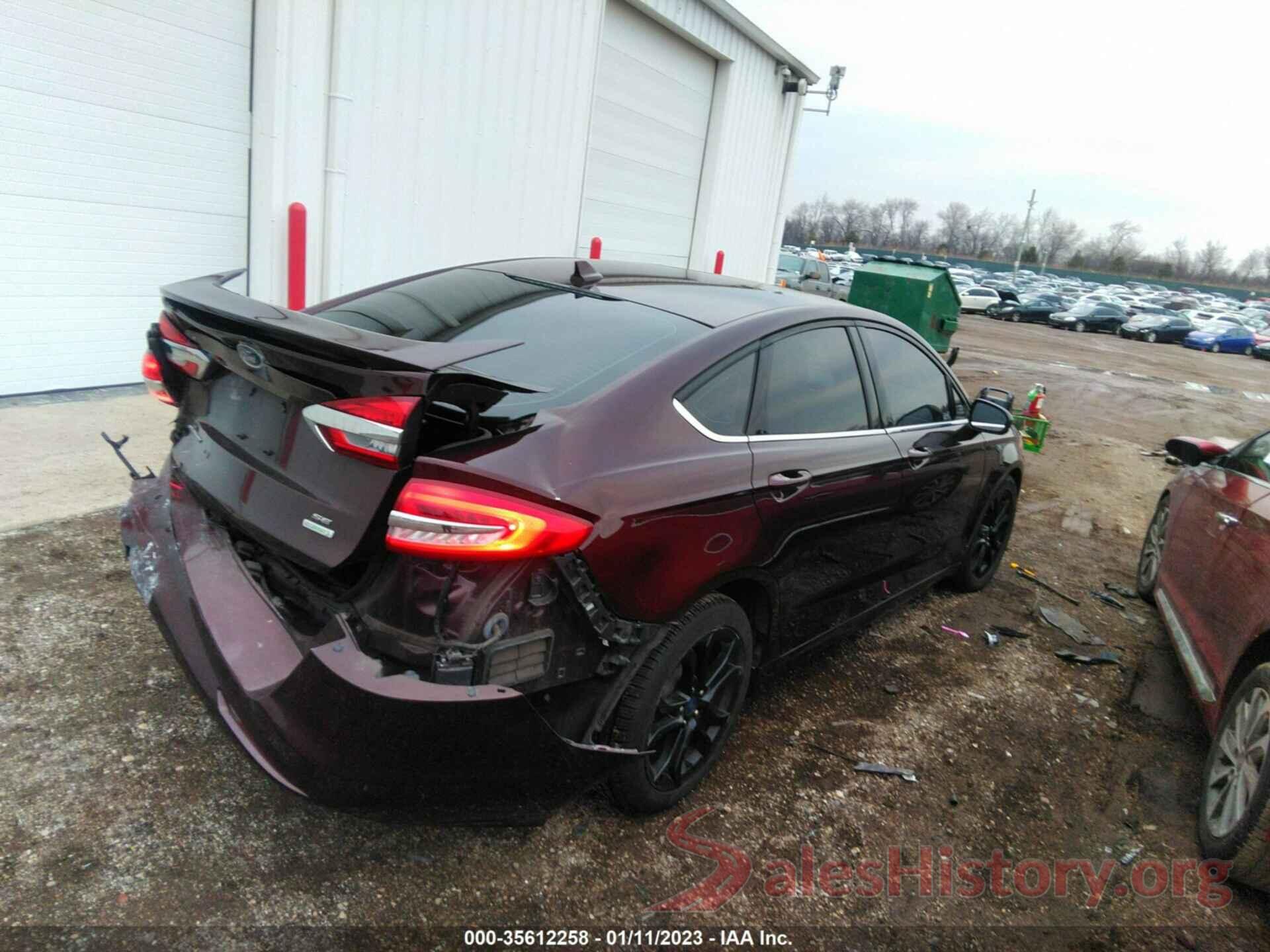 3FA6P0HD7KR163721 2019 FORD FUSION