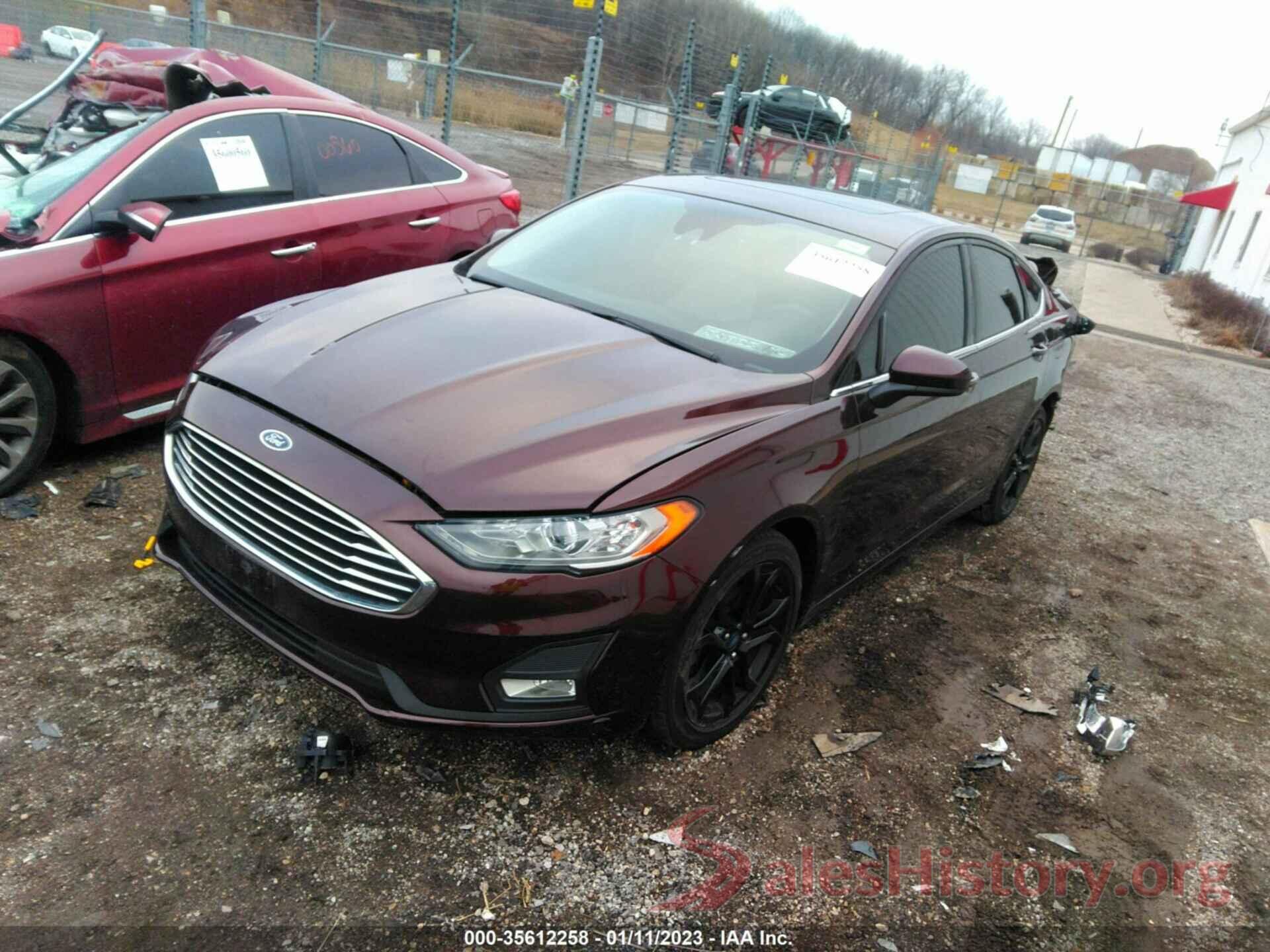 3FA6P0HD7KR163721 2019 FORD FUSION