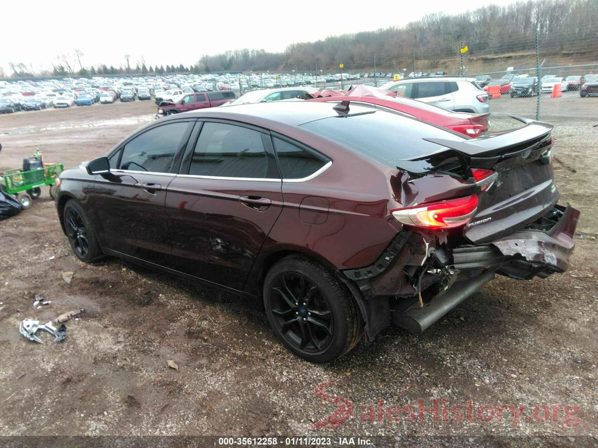 3FA6P0HD7KR163721 2019 FORD FUSION