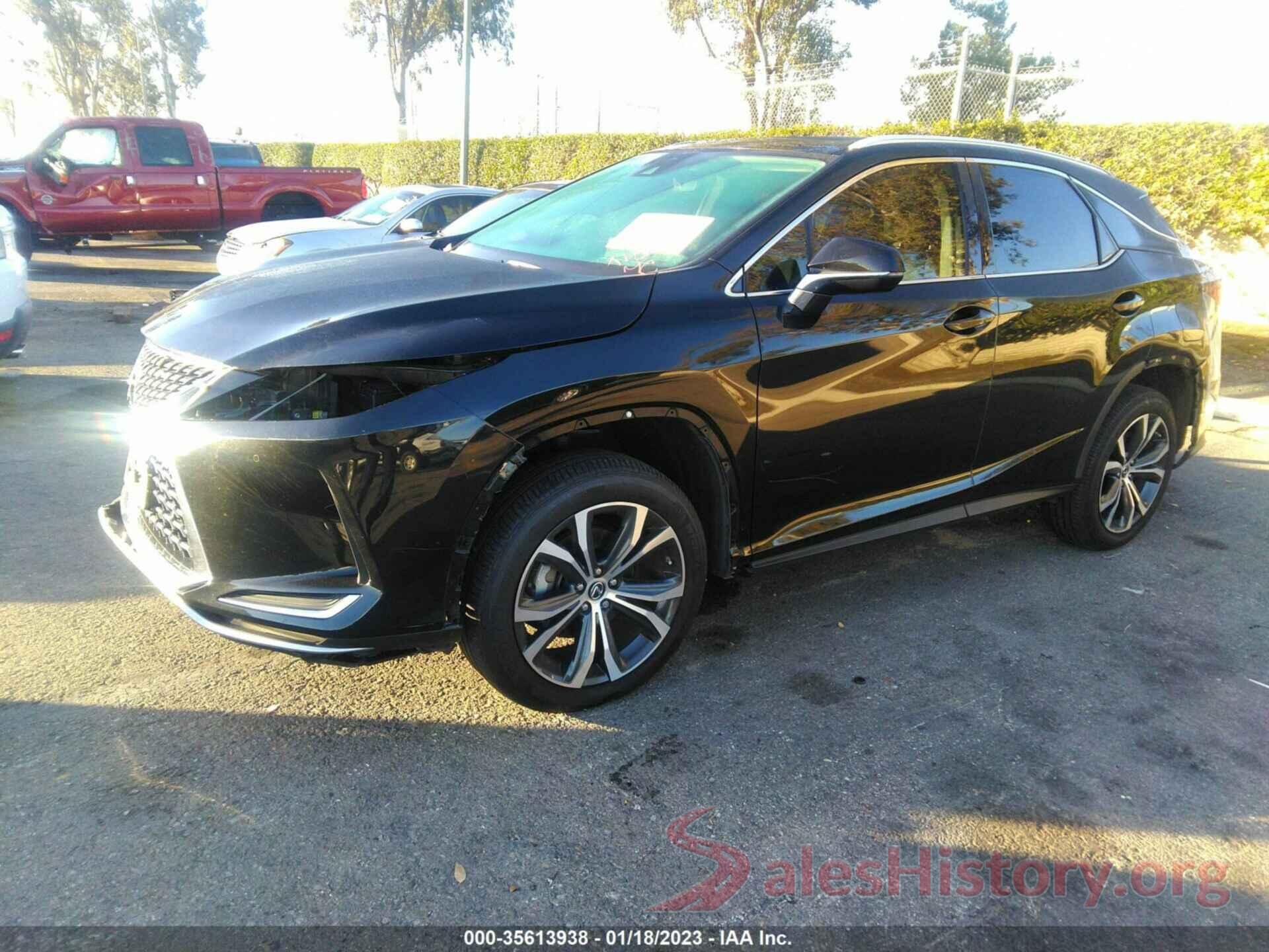 2T2HZMAA8MC217357 2021 LEXUS RX