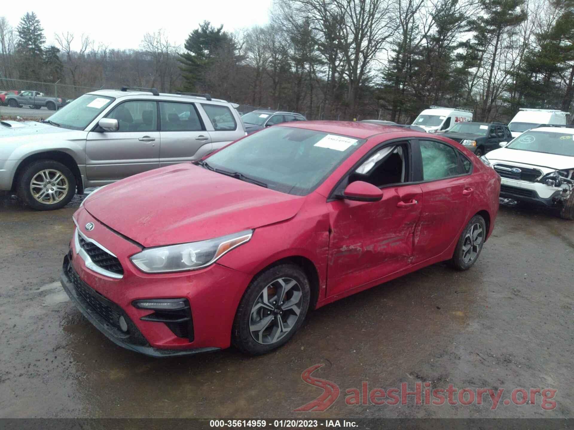 3KPF24AD3KE092860 2019 KIA FORTE