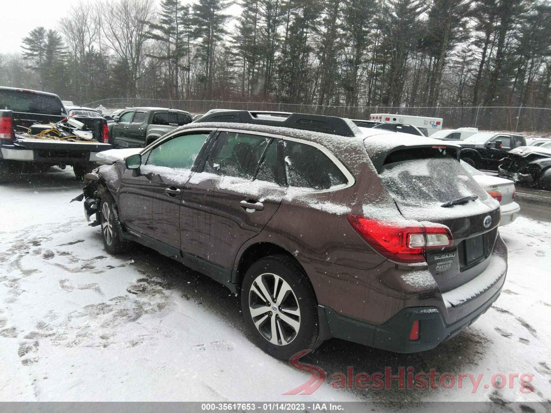 4S4BSAJCXK3235536 2019 SUBARU OUTBACK