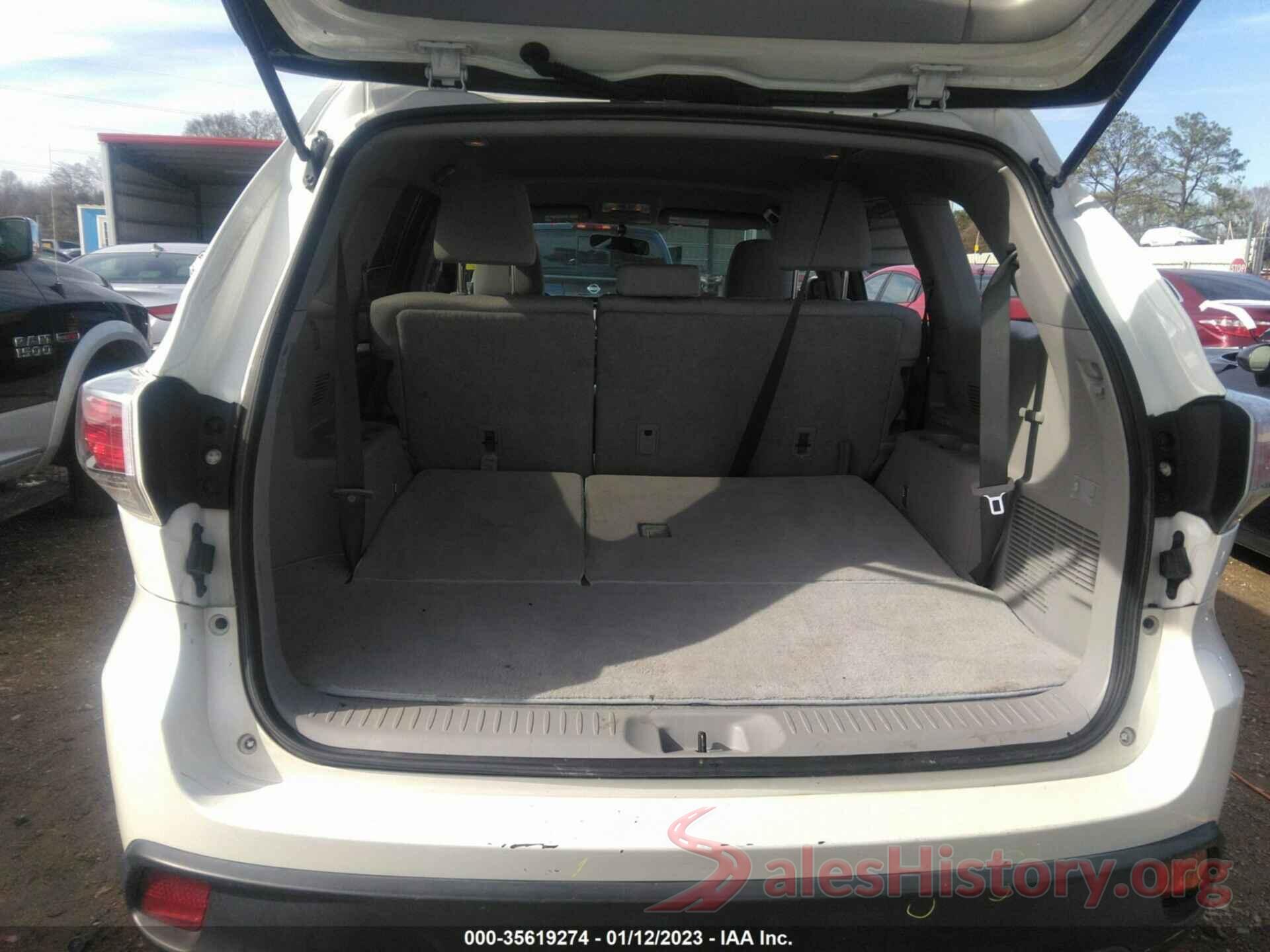 5TDZARFH8FS015230 2015 TOYOTA HIGHLANDER