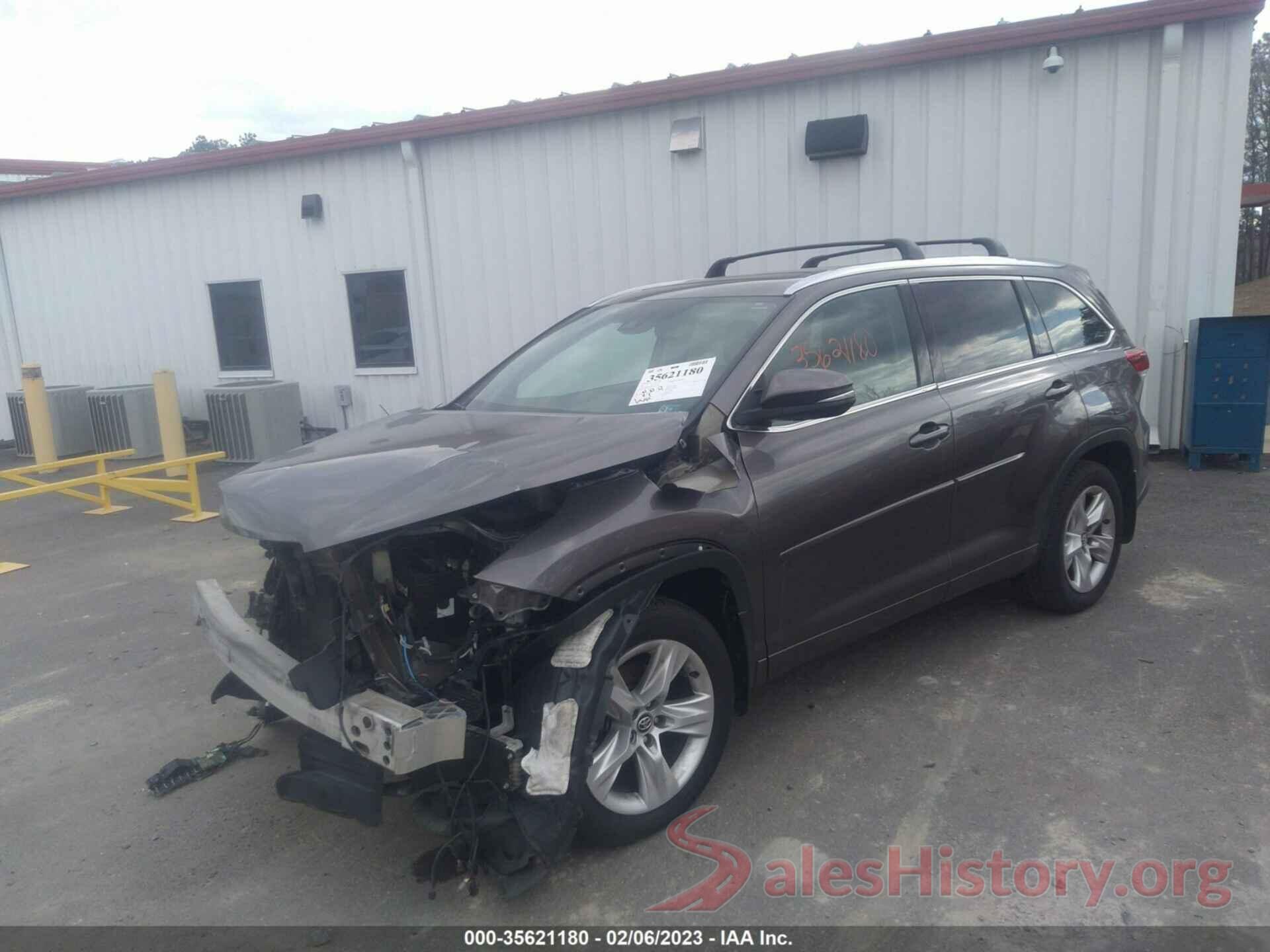 5TDDZRFH8HS371800 2017 TOYOTA HIGHLANDER