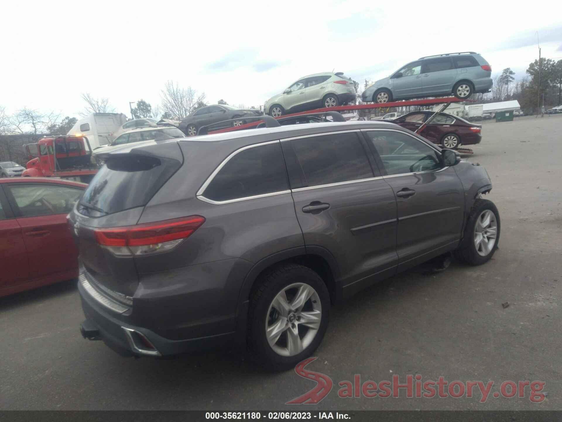 5TDDZRFH8HS371800 2017 TOYOTA HIGHLANDER